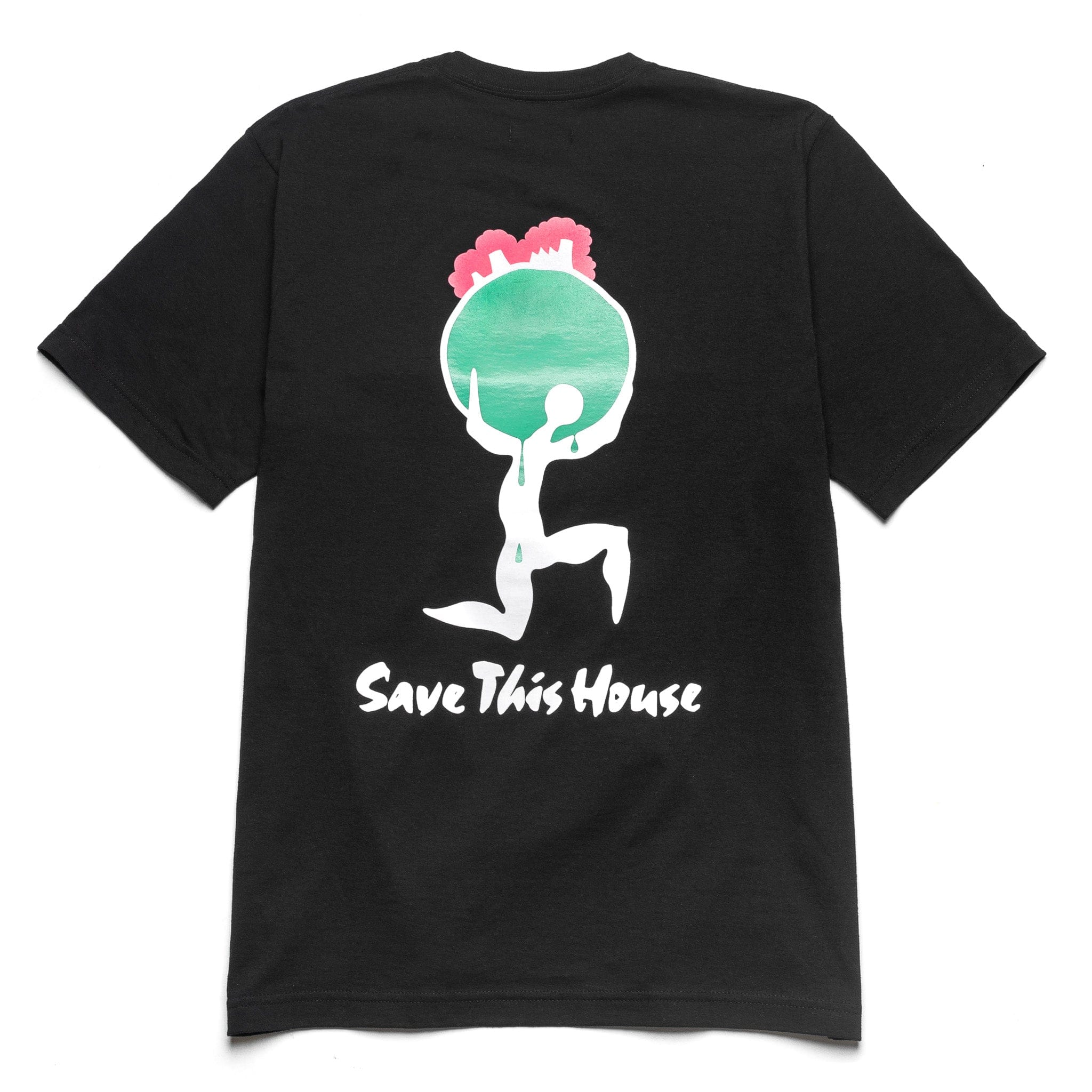 Raised By Wolves Save This House Tee RBWFW21504 Black