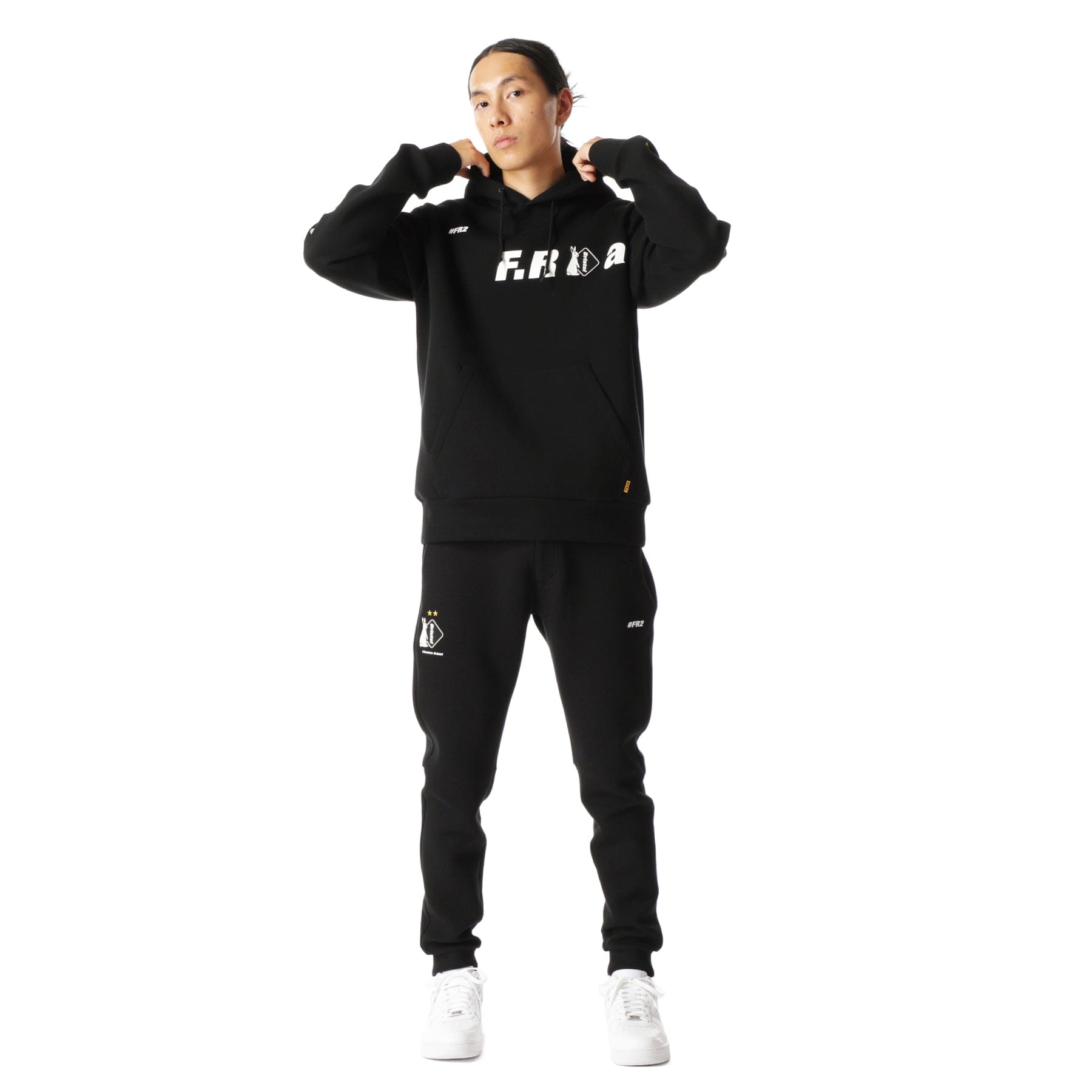 FR2 x FCRB Sweat Hoodie FRC1108 Black
