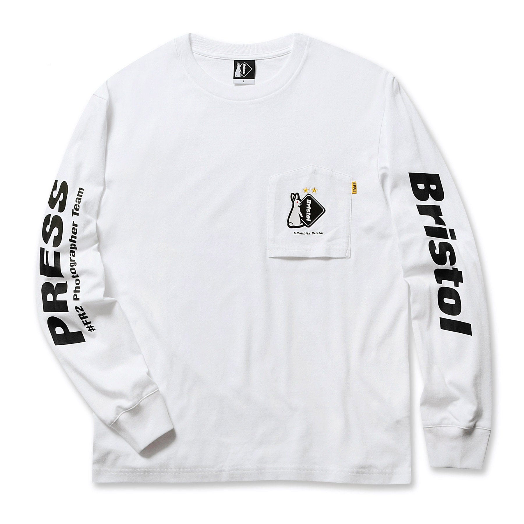 FR2 x FCRB L/S Tee FRC1111 White
