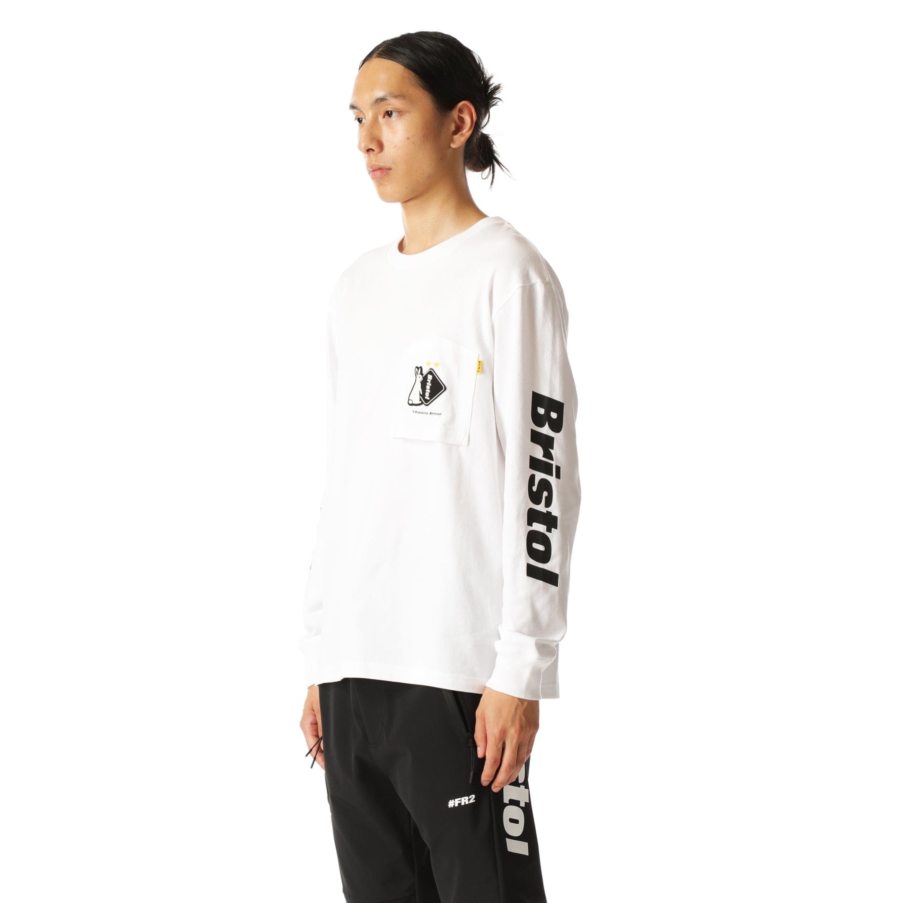 FR2 x FCRB L/S Tee FRC1111 White