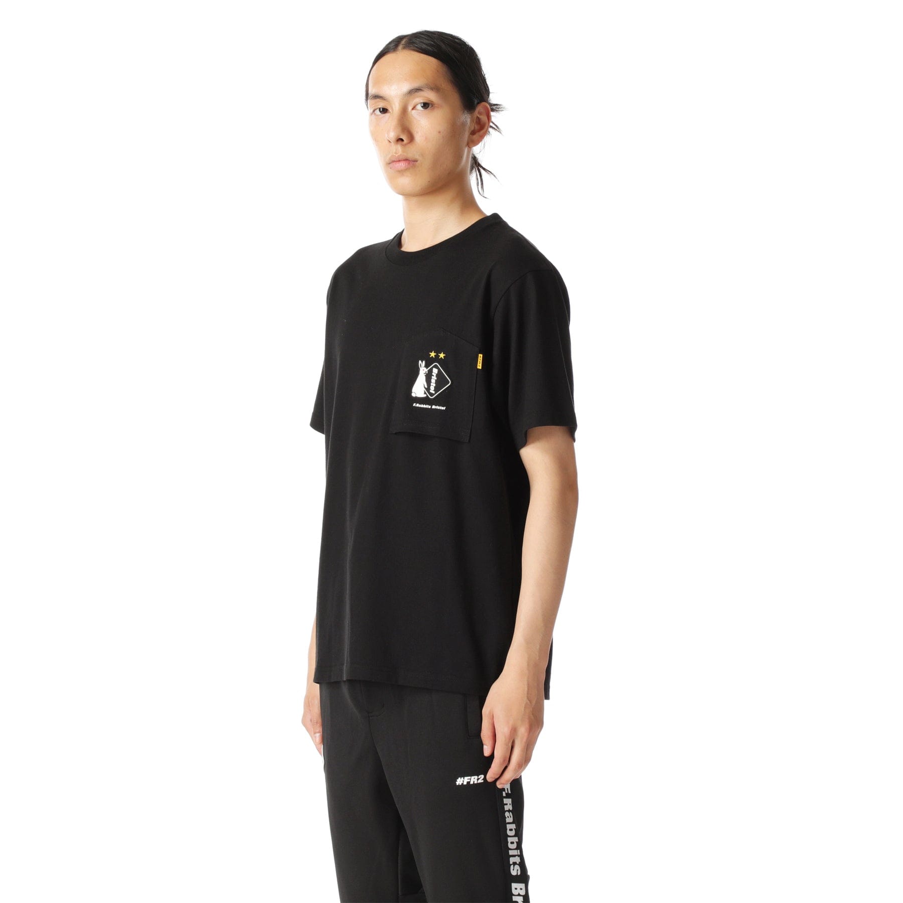 FR2 x FCRB Pocket Tee FRC1110 Black
