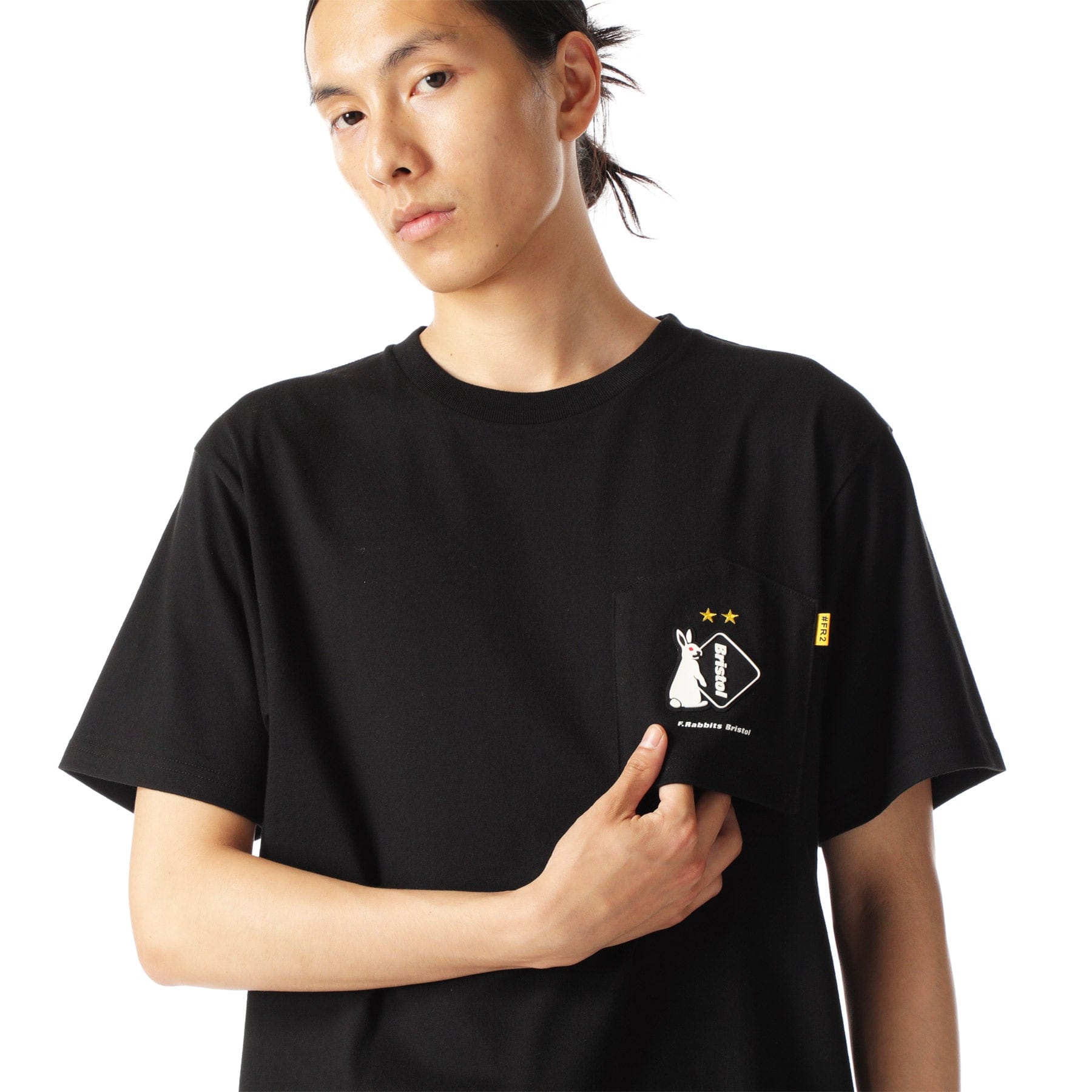 FR2 x FCRB Pocket Tee FRC1110 Black