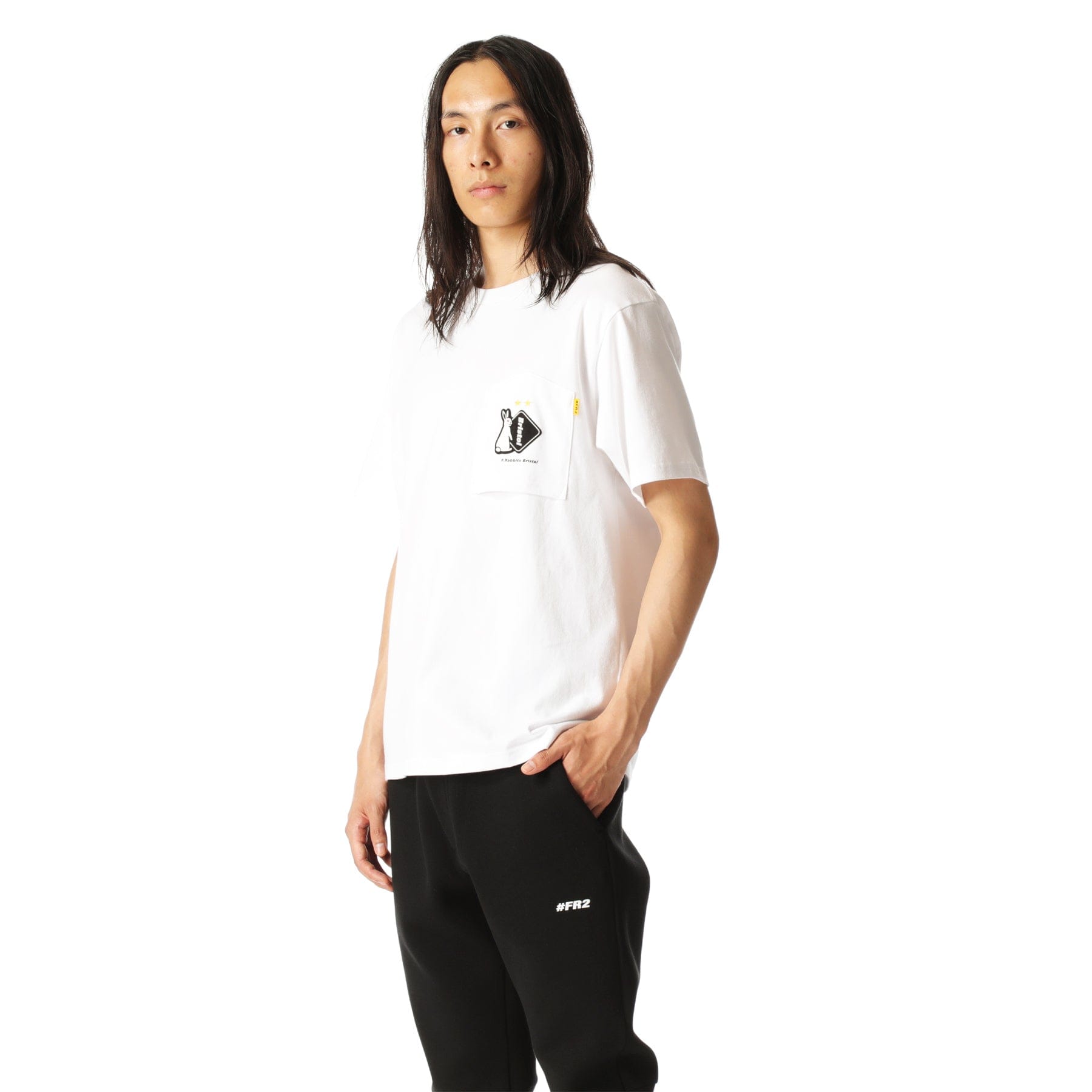 FR2 x FCRB Pocket Tee FRC1110 White