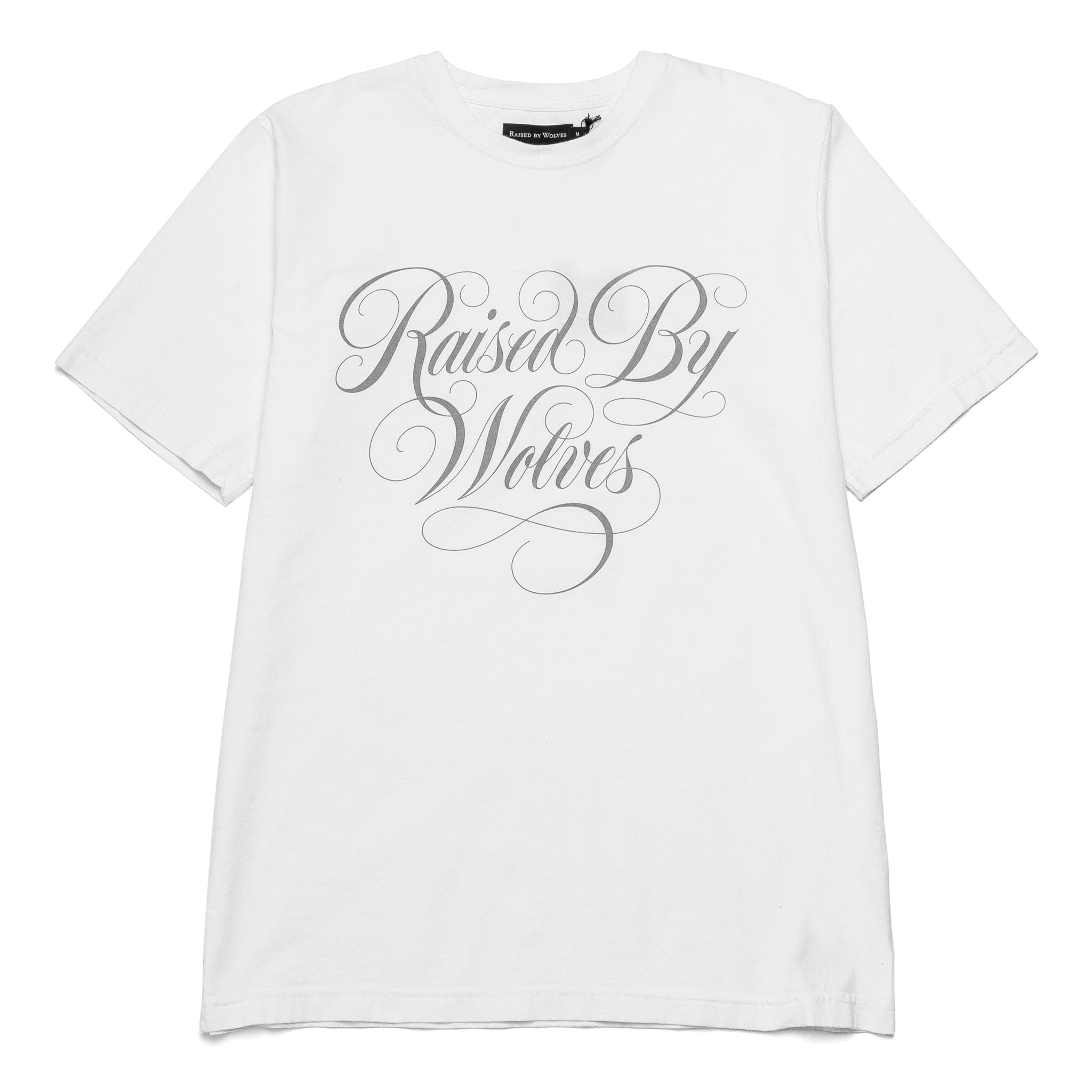 Raised By Wolves Spencerian Tee F20507 White