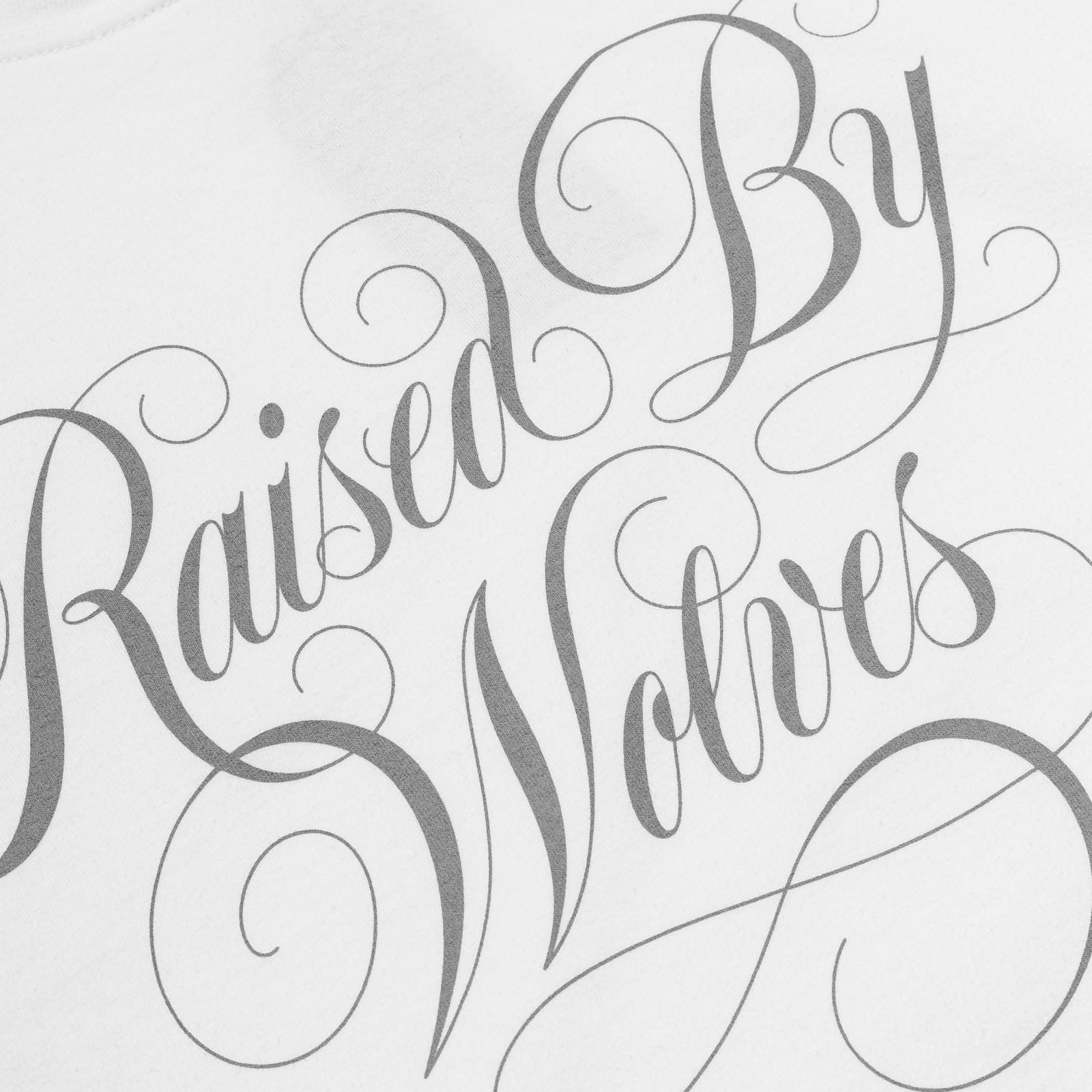 Raised By Wolves Spencerian Tee F20507 White