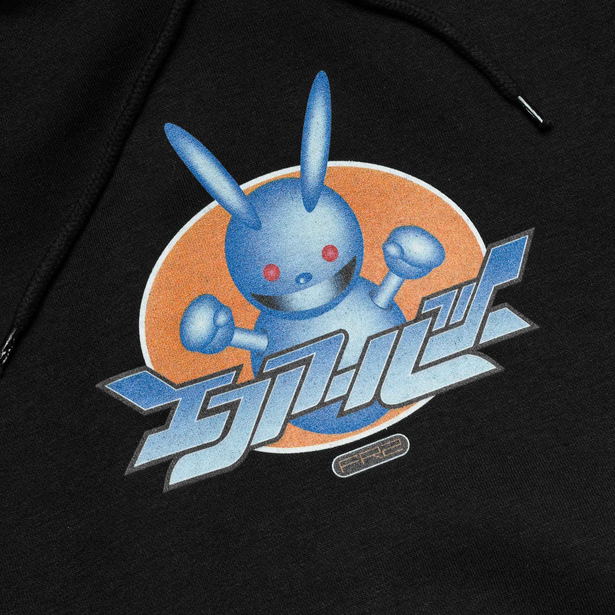 FR2 Mecha Rabbit Hoodie Black