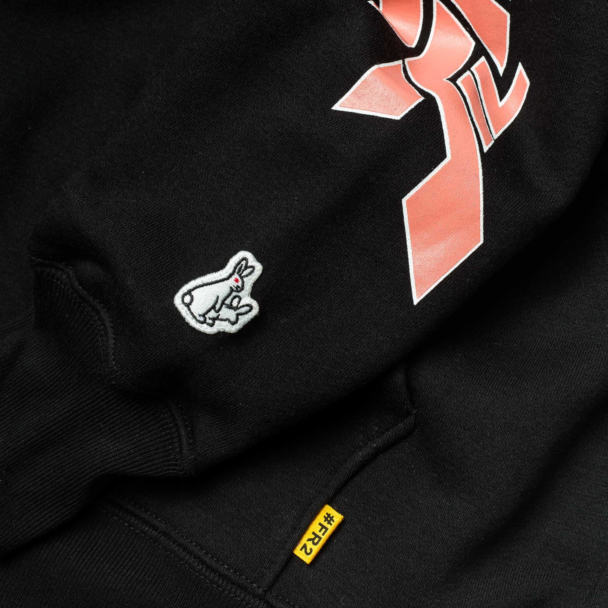FR2 Mecha Rabbit Hoodie Black