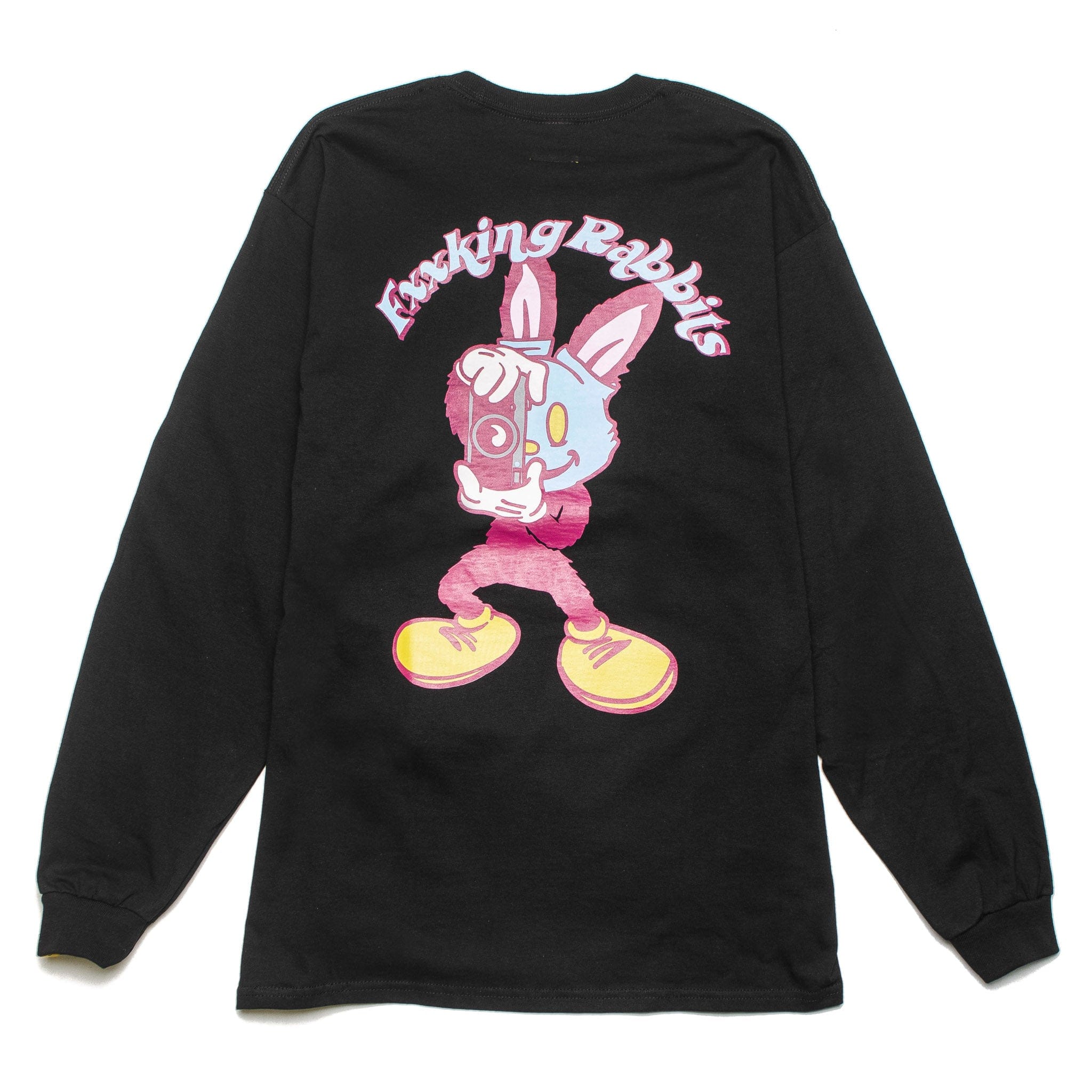 FR2 Masked Rabbit LS Tee Black