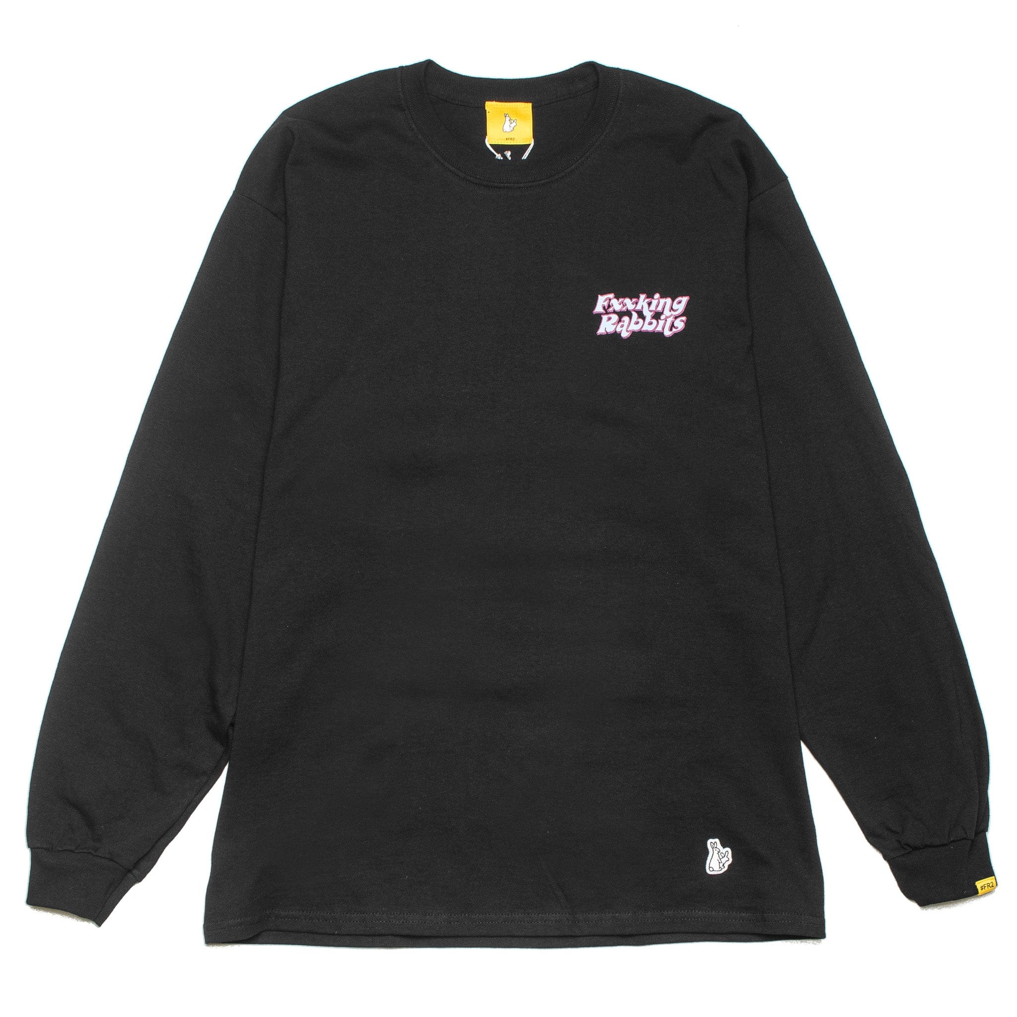 FR2 Masked Rabbit LS Tee Black