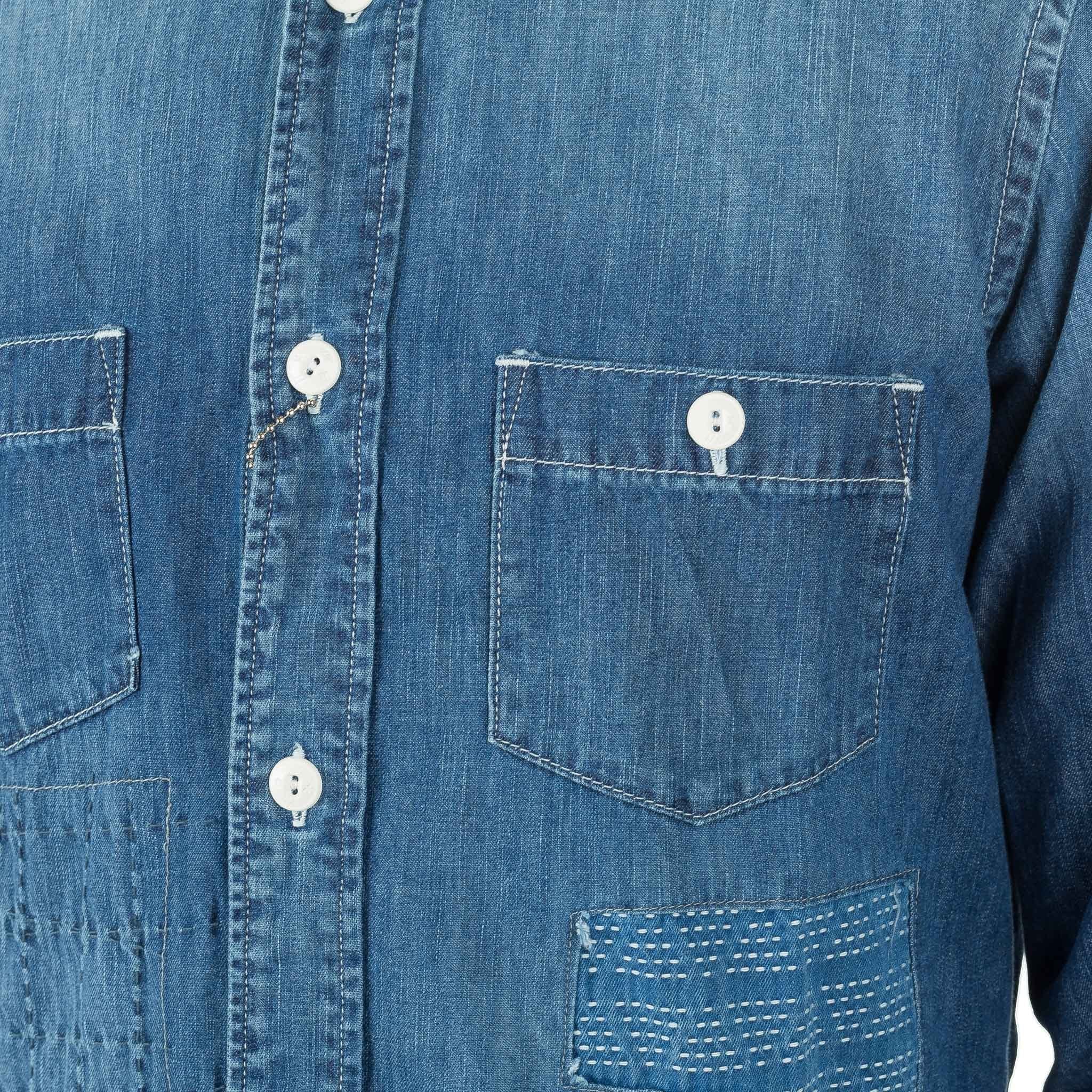 Fundamental Agreement Luxury Denim Shirt 3YR SH33
