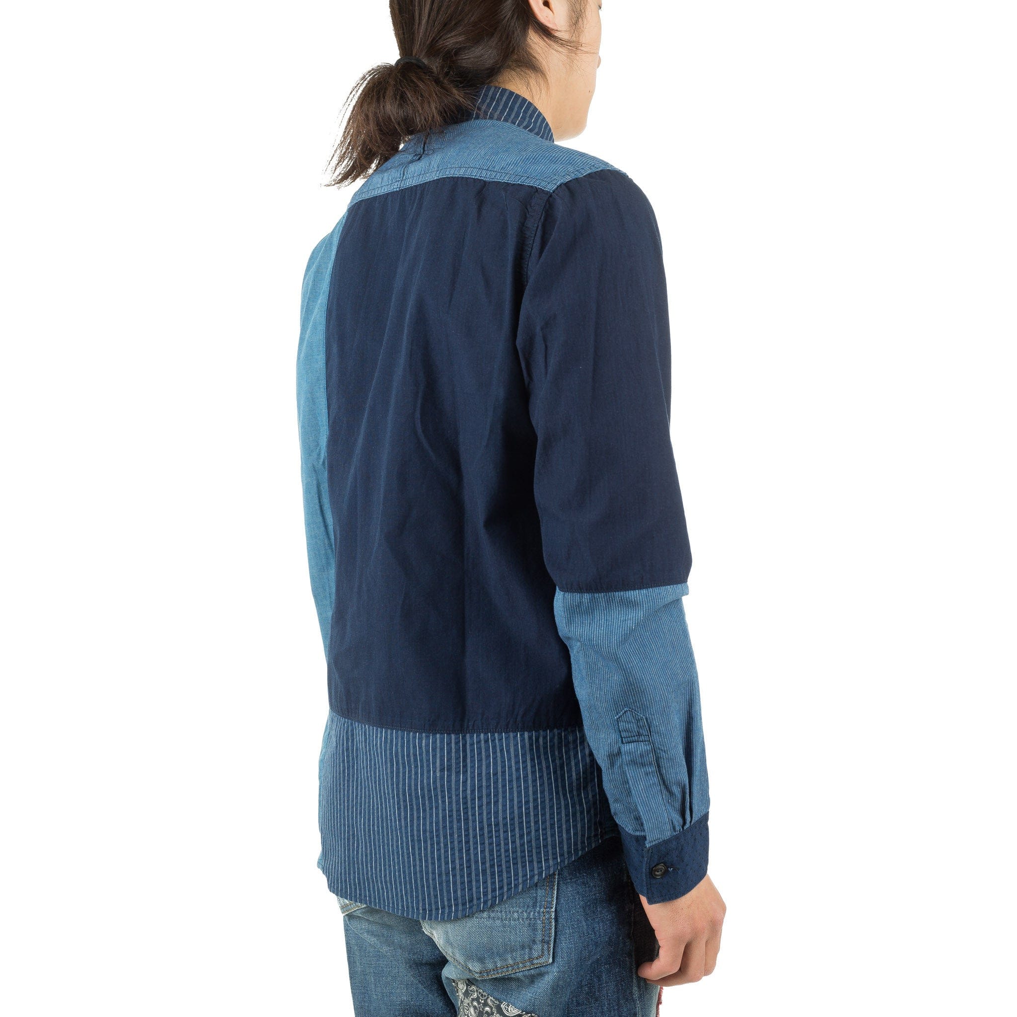 Fundamental Agreement Luxury Boro Patchwork Shirt SH15R
