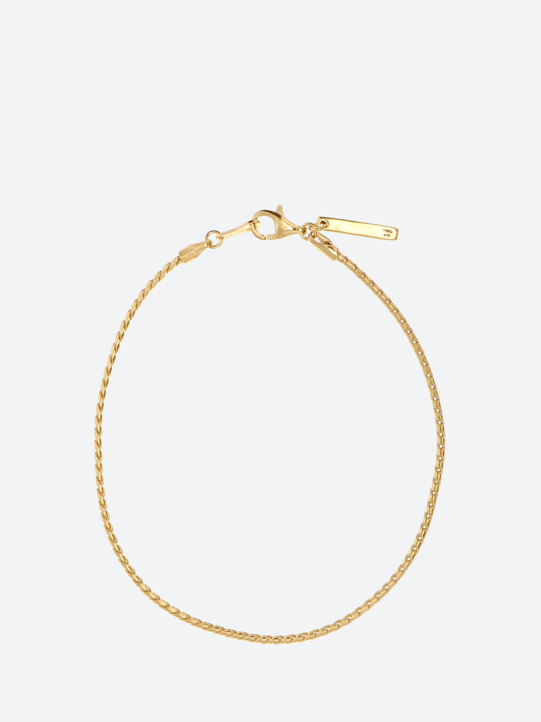 Ten. Jewelry Twisted Chain Bracelet