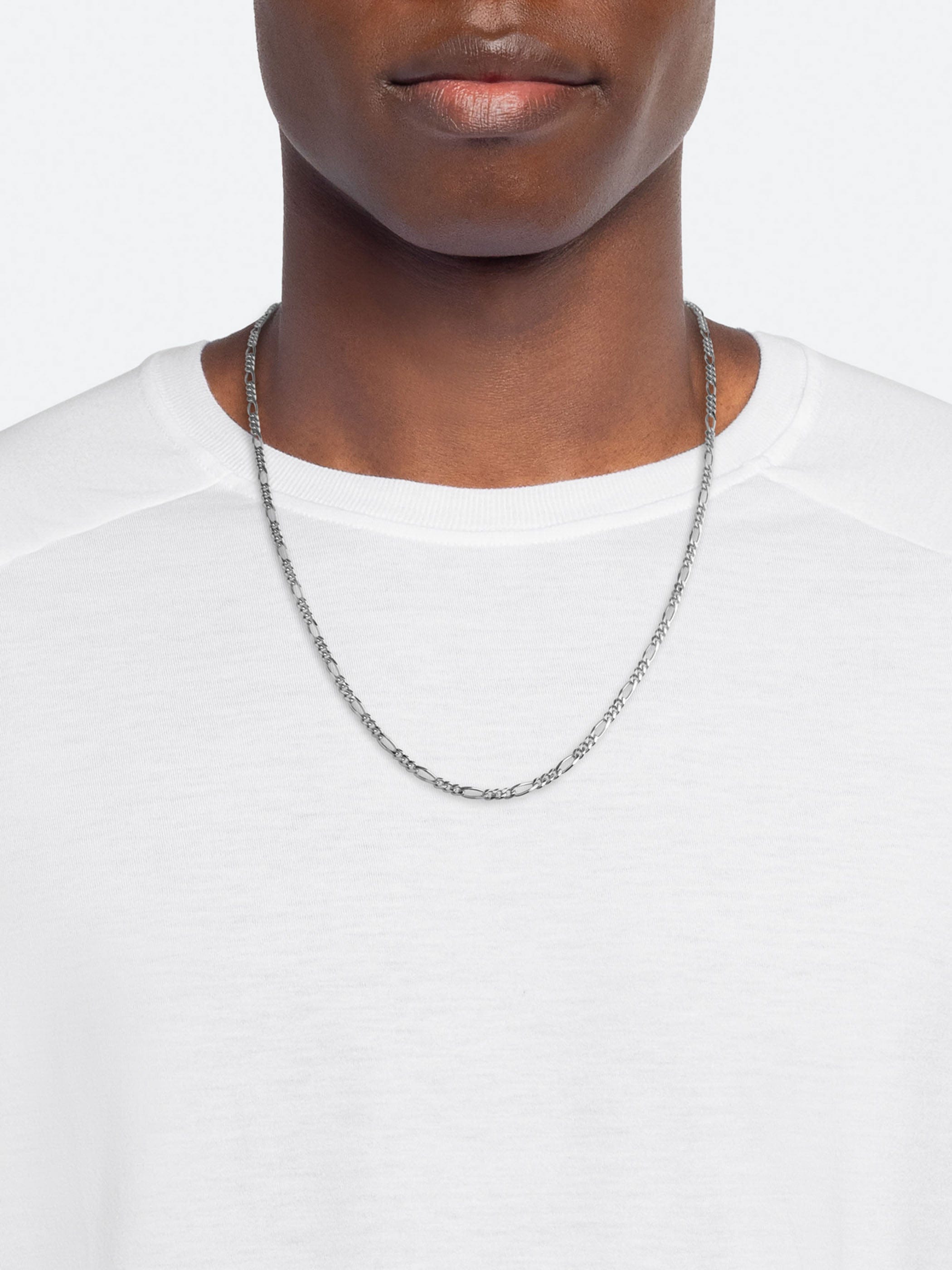 Miansai 3mm Figaro Chain Necklace