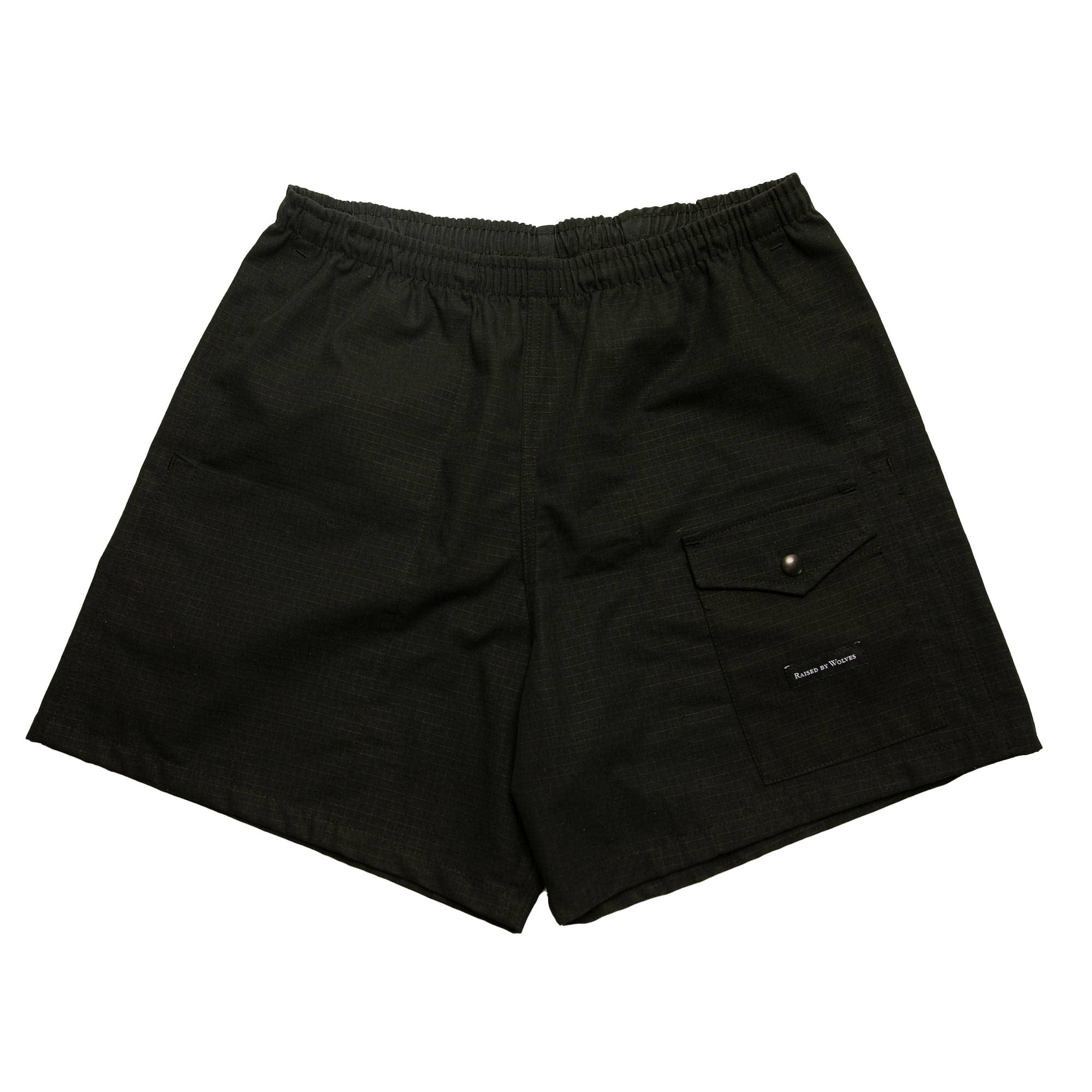 Raised By Wolves RBW Barbarian Ripstop Shorts Black
