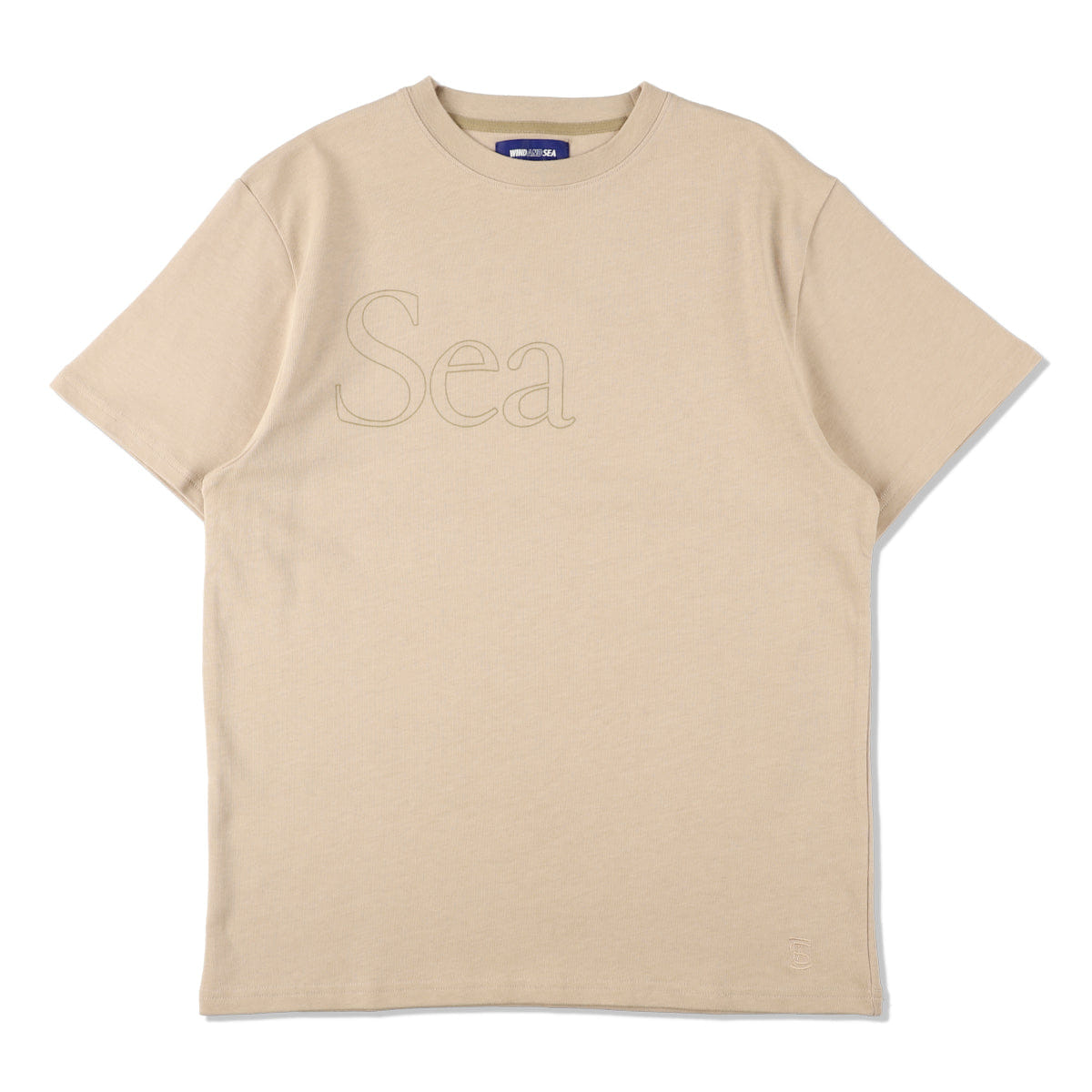 Wind and Sea SDT S/S Tee Ecru WDS-O-ATH-24-Q3-CS-04