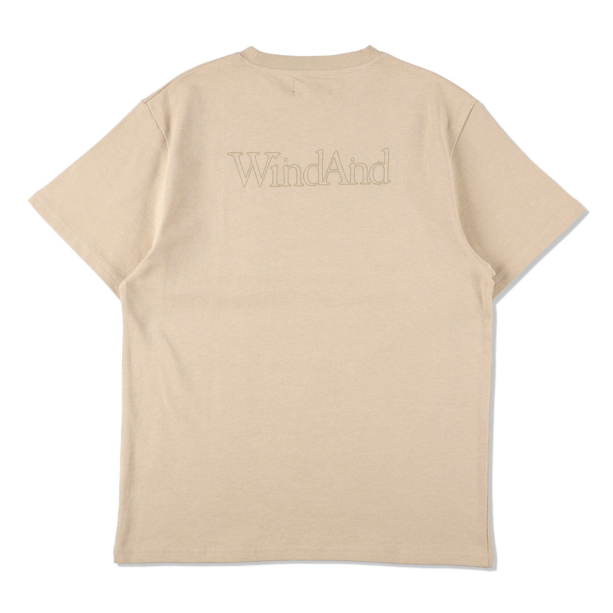 Wind and Sea SDT S/S Tee Ecru WDS-O-ATH-24-Q3-CS-04