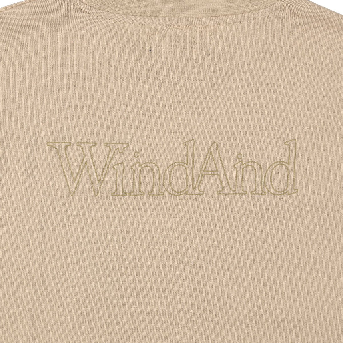 Wind and Sea SDT S/S Tee Ecru WDS-O-ATH-24-Q3-CS-04