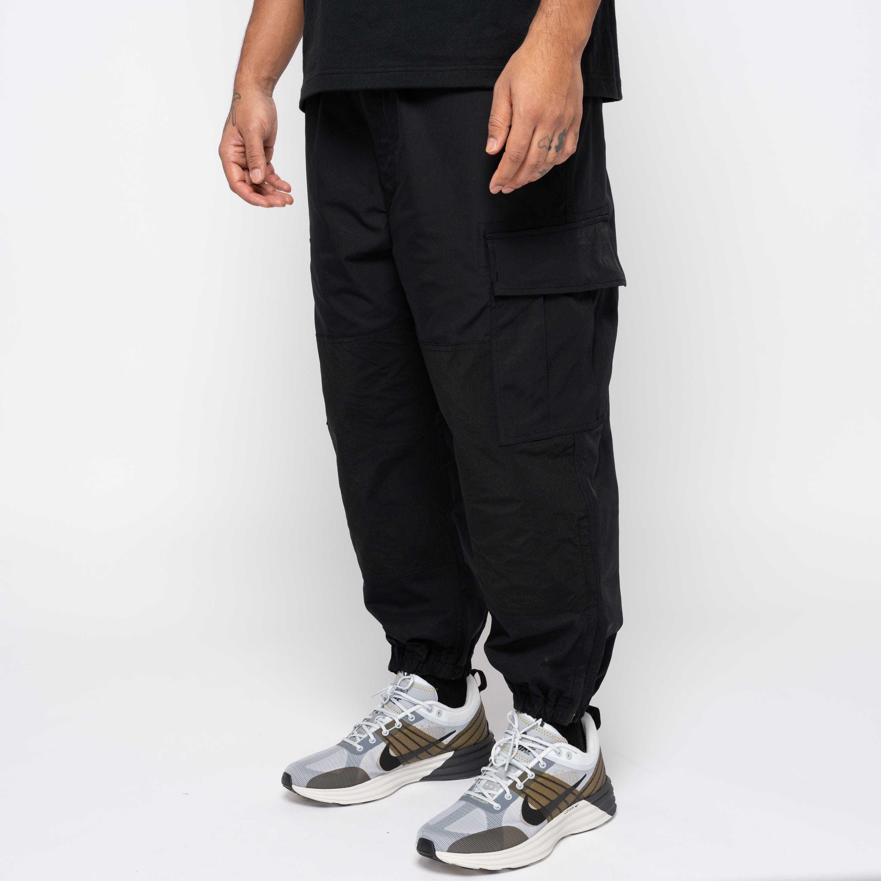 CDG Homme CdGH Cargo Jogger Black HM-P007-051