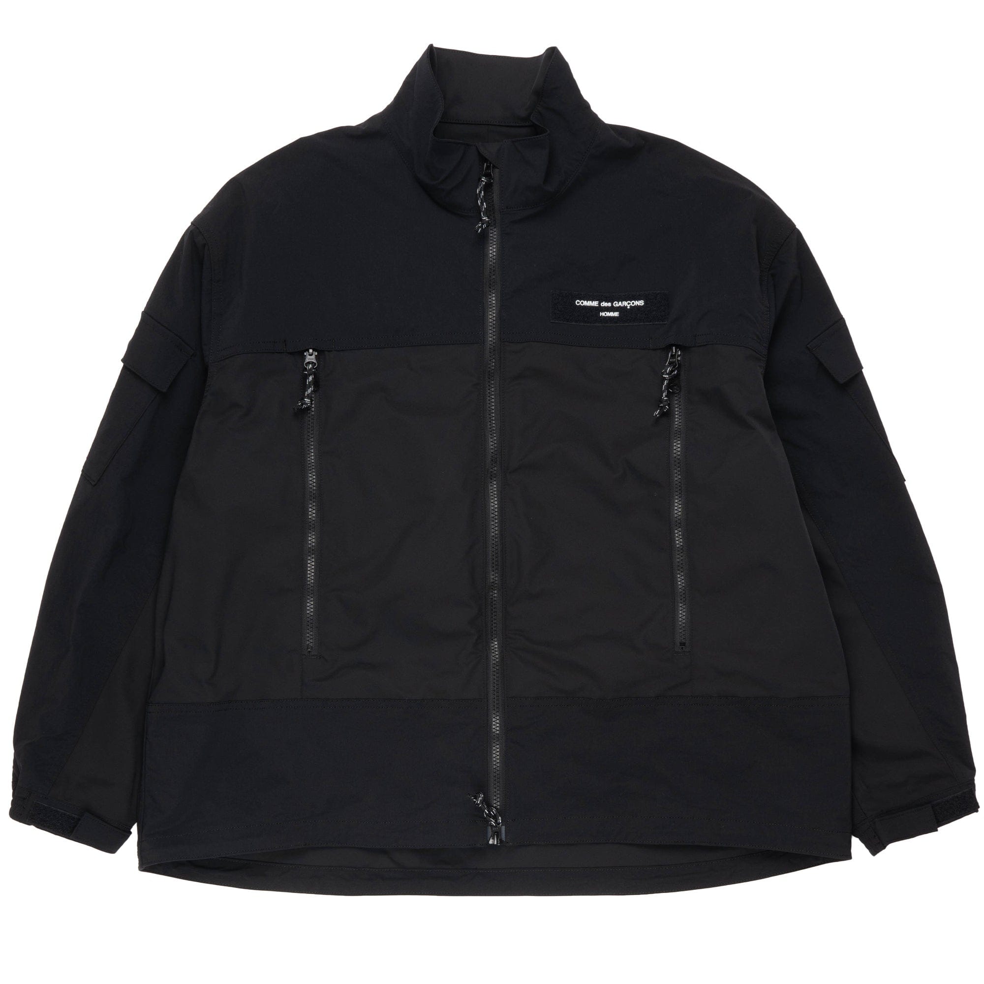 CDG Homme CdGH Zip-Up Jacket Black HM-J024-051