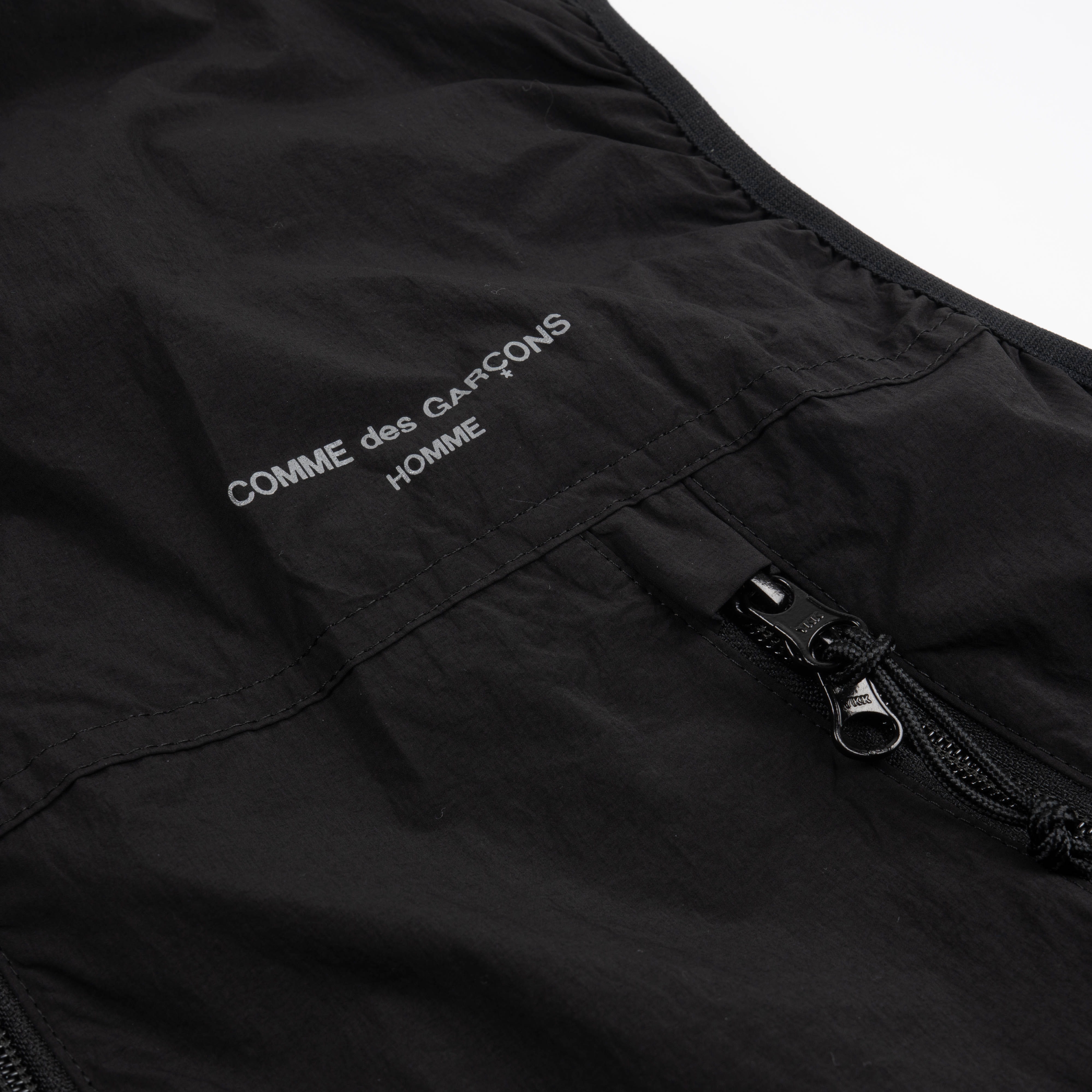CDG Homme CdGH Technical Nylon Vest Black HM-V001-051