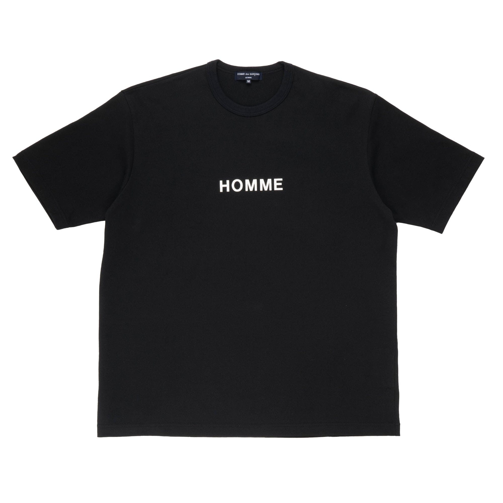 CDG Homme CdGH Printed Tee Black HM-T103-051