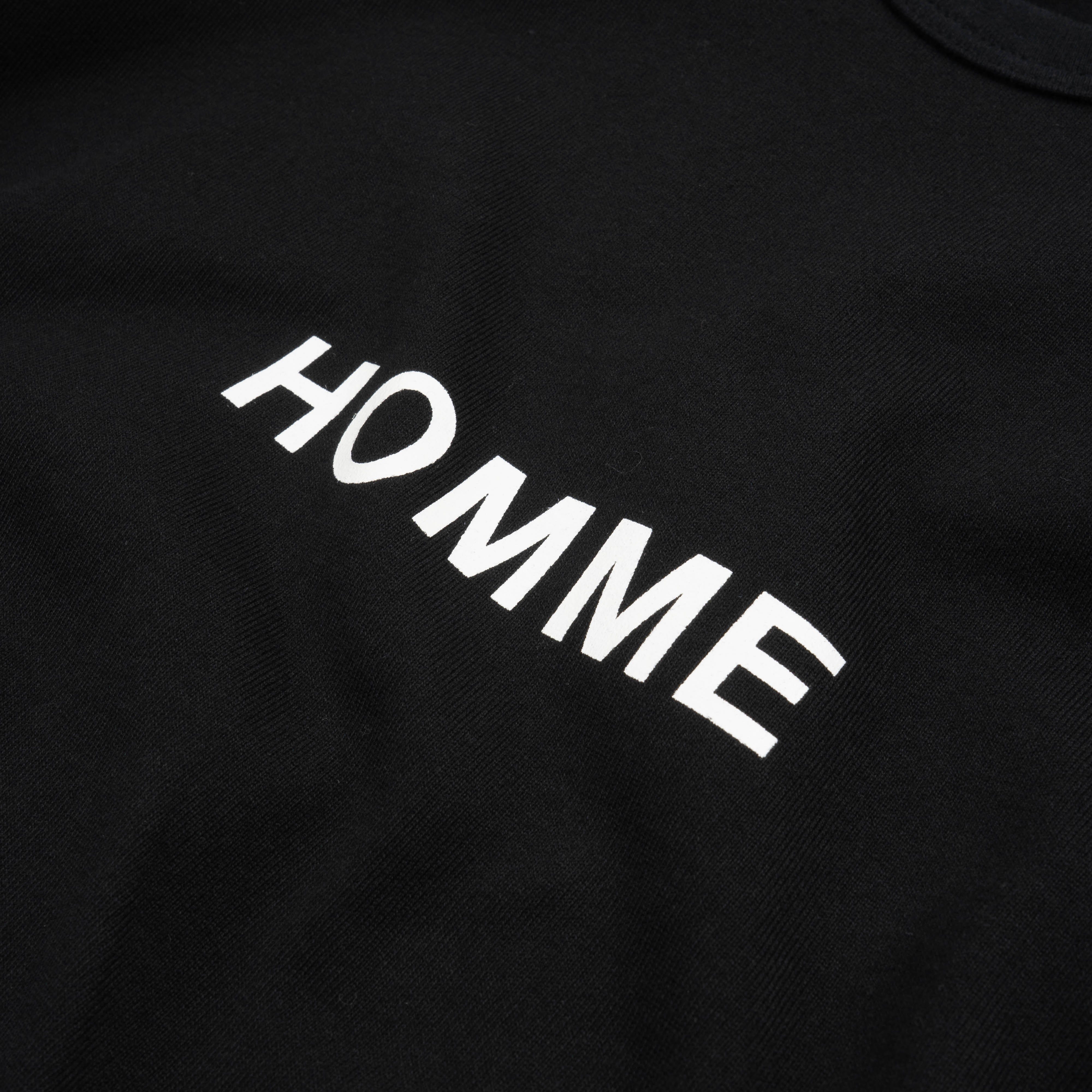 CDG Homme CdGH Printed Tee Black HM-T103-051