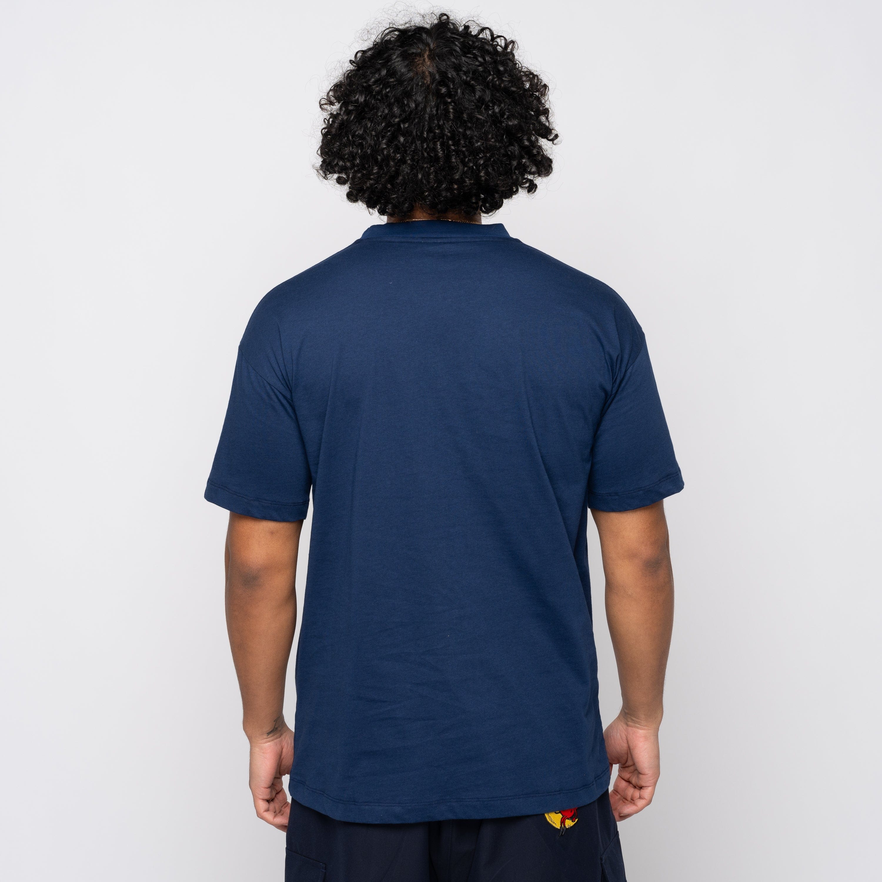Sky High Farm Workwear SHFW Perennial Logo Tee Navy SHF05T031-1