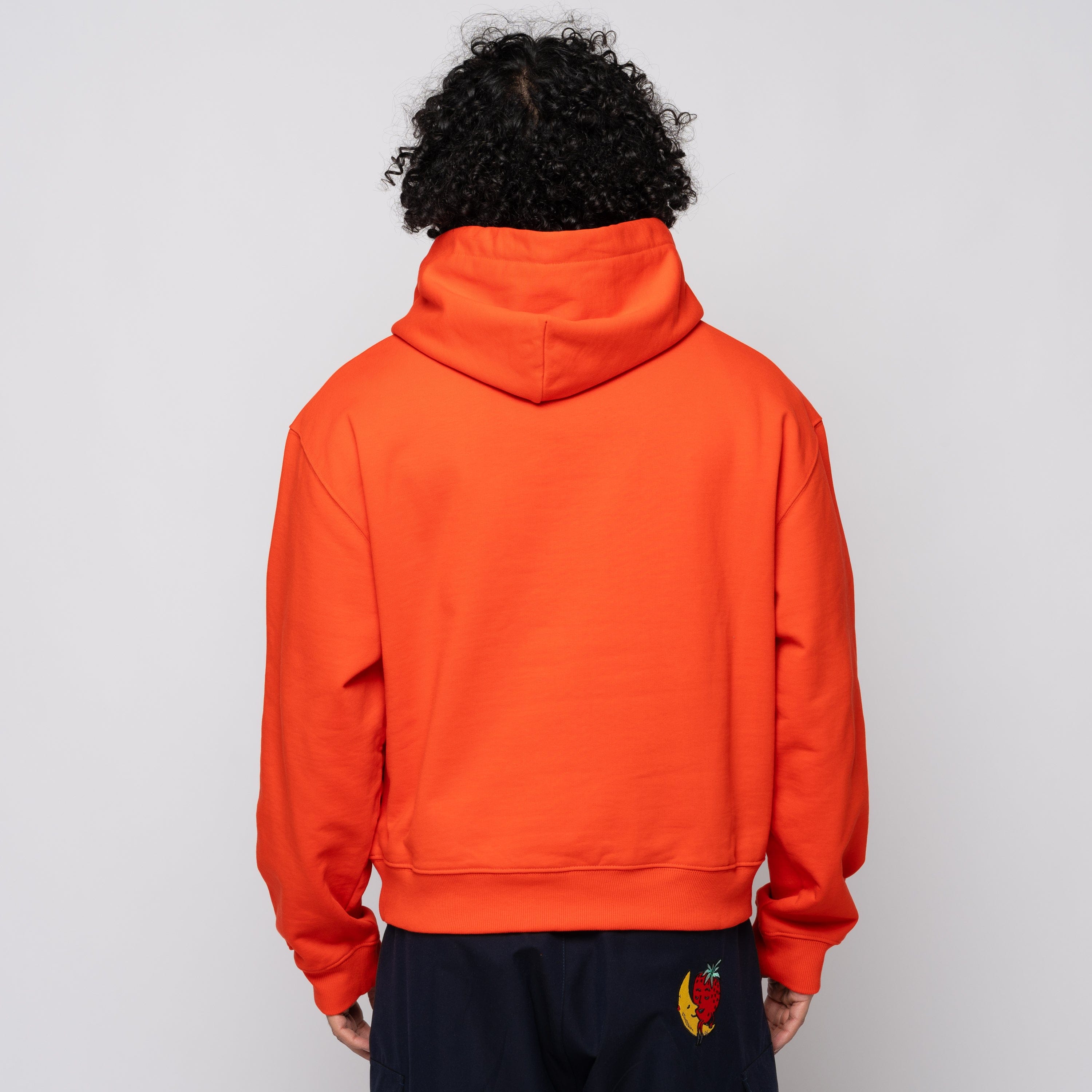 Sky High Farm Workwear SHFW Construction Graphic Logo Hoodie Red SHF05T024