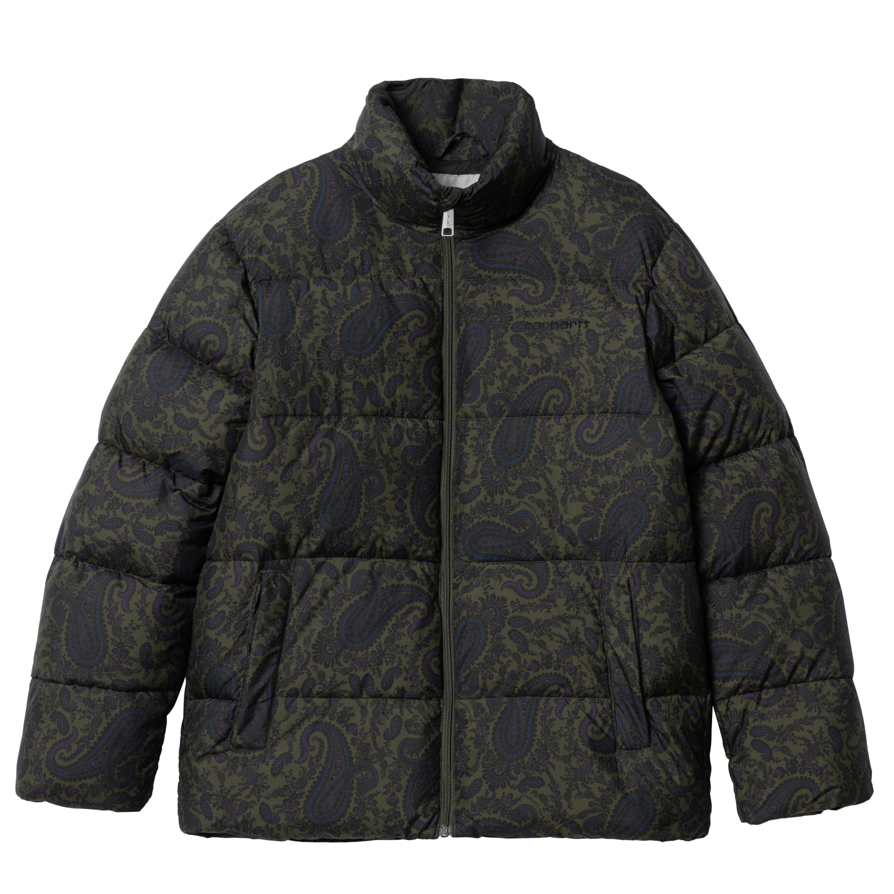 Carhartt WIP Springfield Jacket Black Paisley I032262