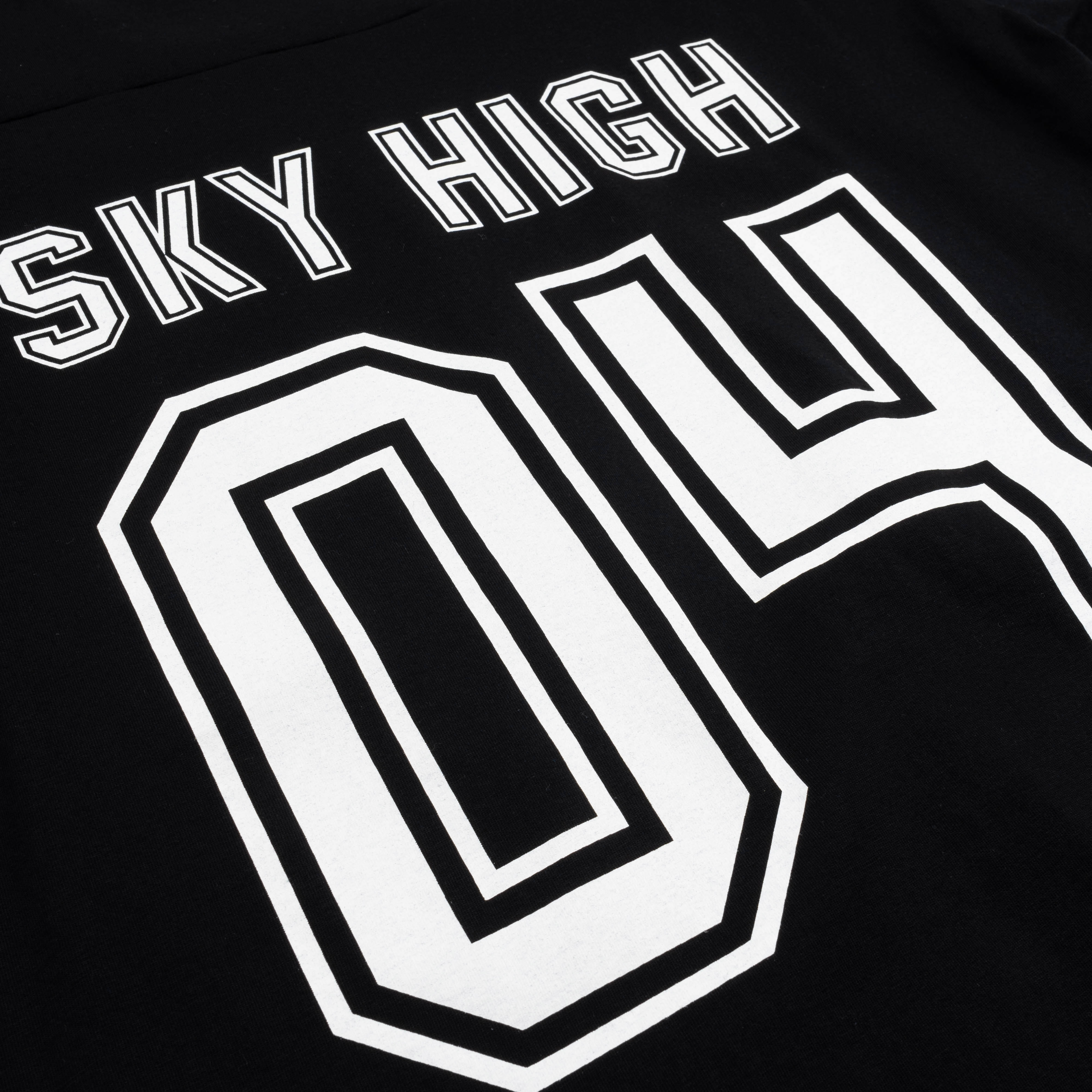 Sky High Farm Workwear SHFWW x Samira Nasr V-Neck Tee Black SHF04T301
