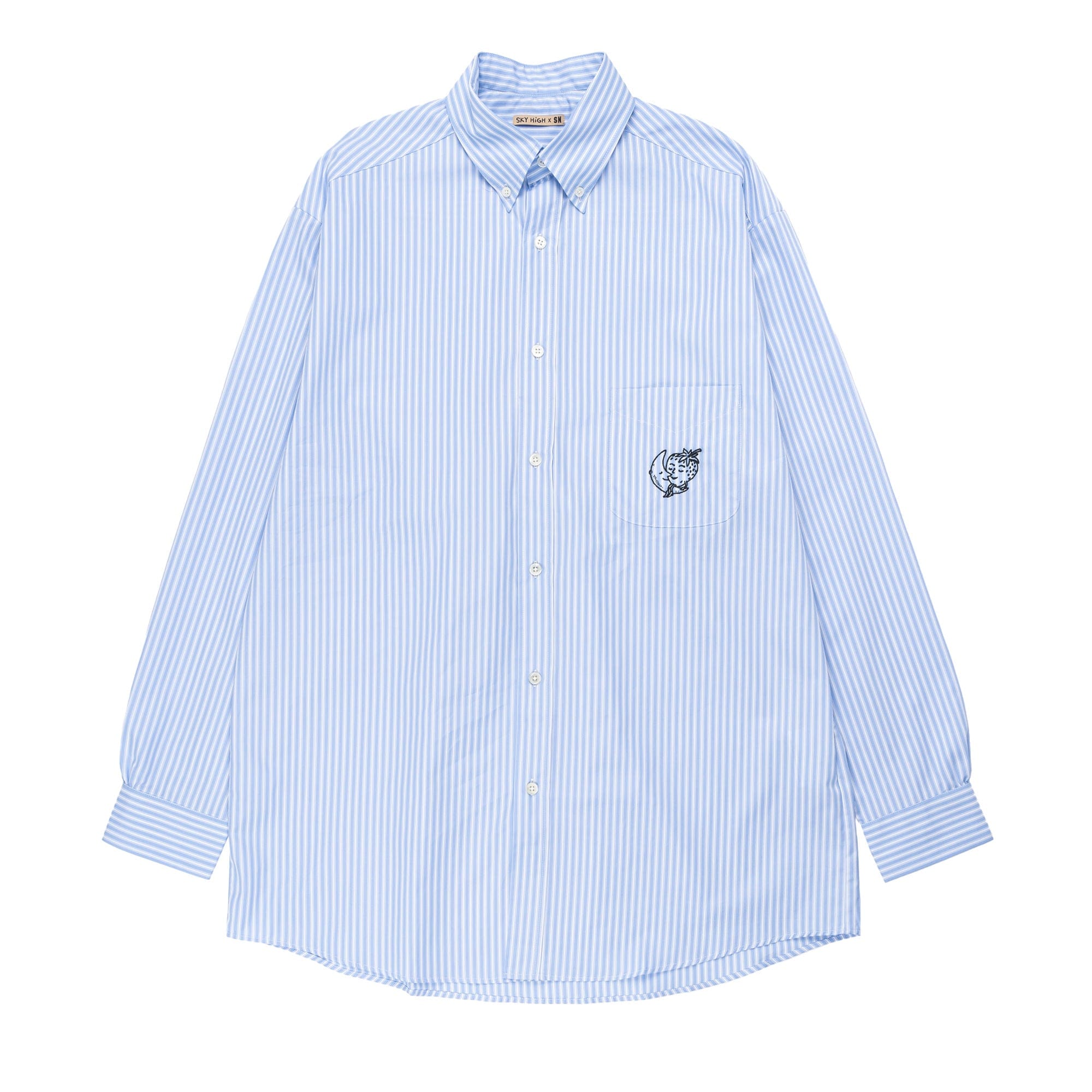 Sky High Farm Workwear SHFWW x Samira Nasr Shirt Blue Stripe SHF04B301