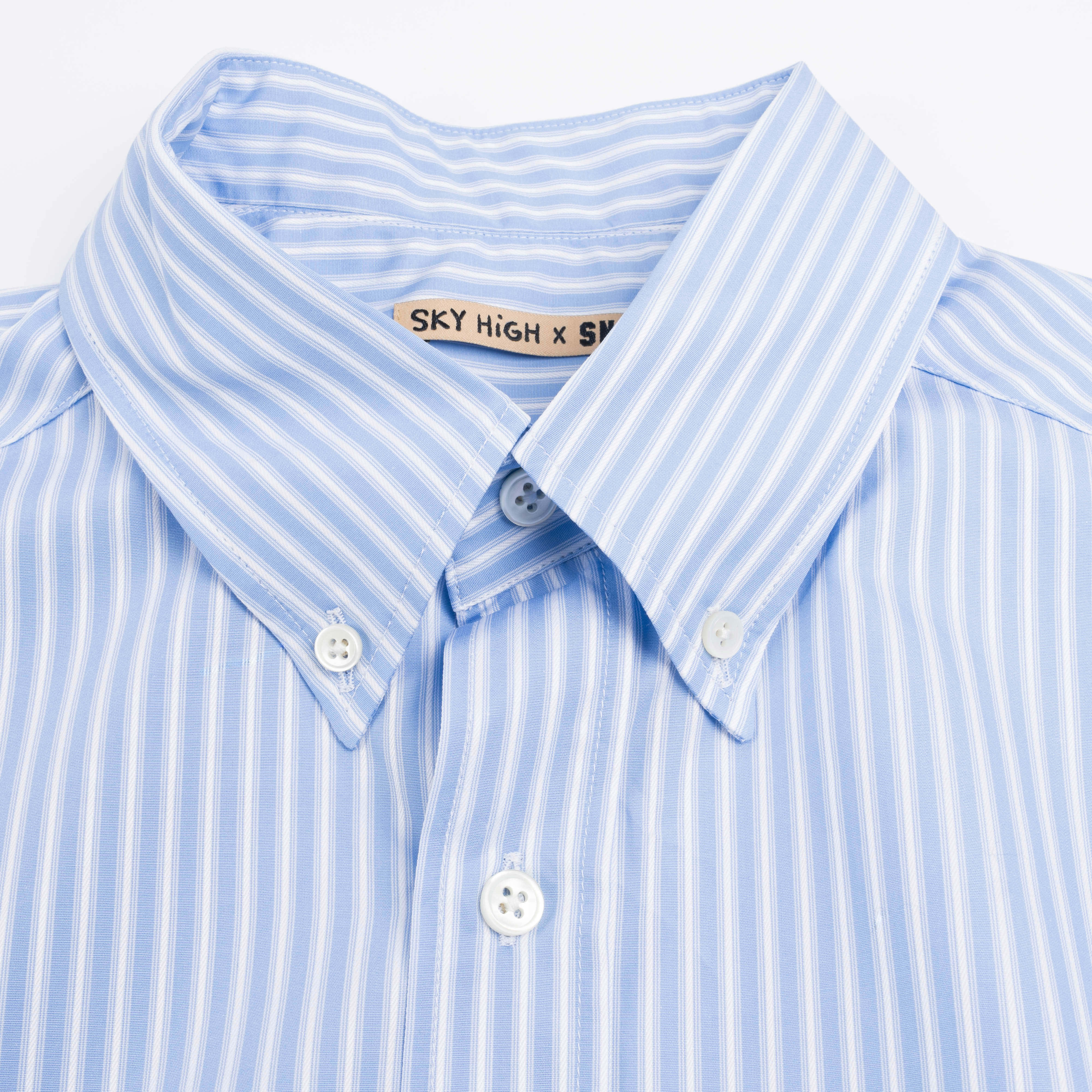 Sky High Farm Workwear SHFWW x Samira Nasr Shirt Blue Stripe SHF04B301