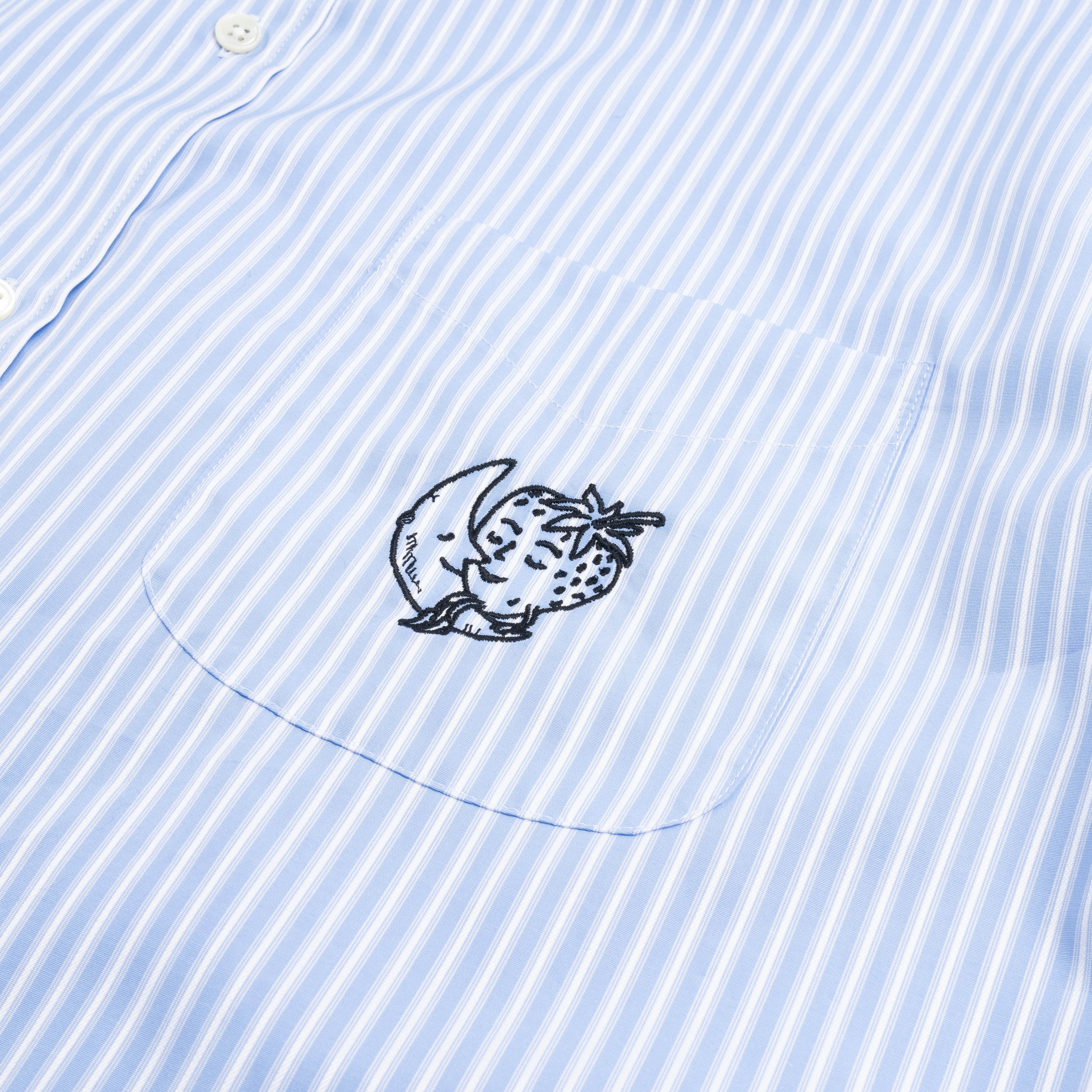 Sky High Farm Workwear SHFWW x Samira Nasr Shirt Blue Stripe SHF04B301