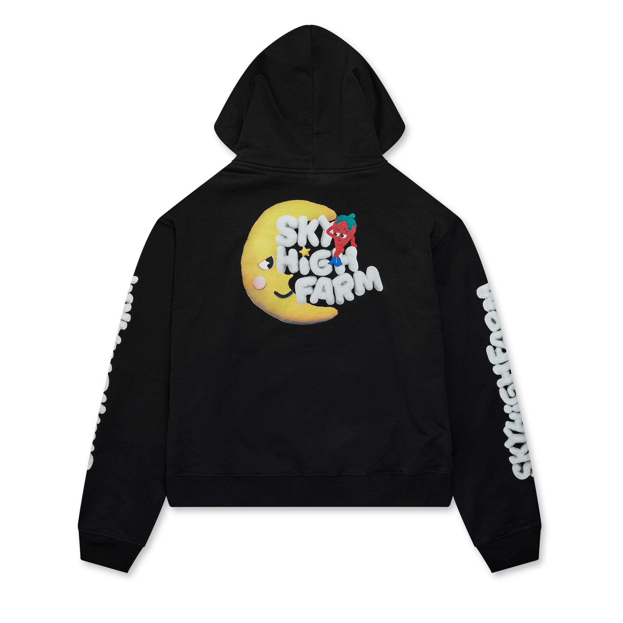 Sky High Farm Workwear SHFWW Perennial Shana Hoodie SHF04T041 Black