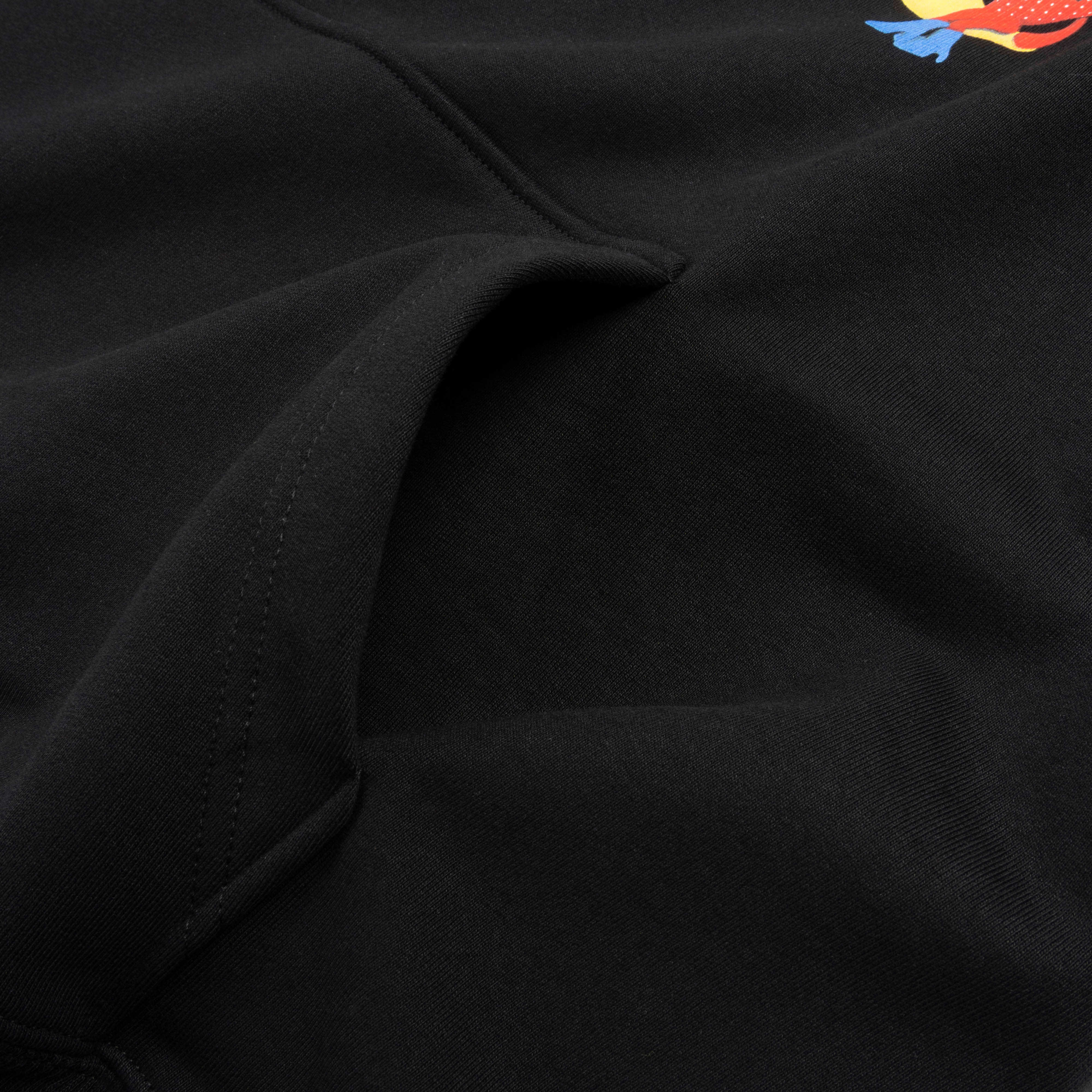 Sky High Farm Workwear SHFWW Perennial Shana Hoodie SHF04T041 Black