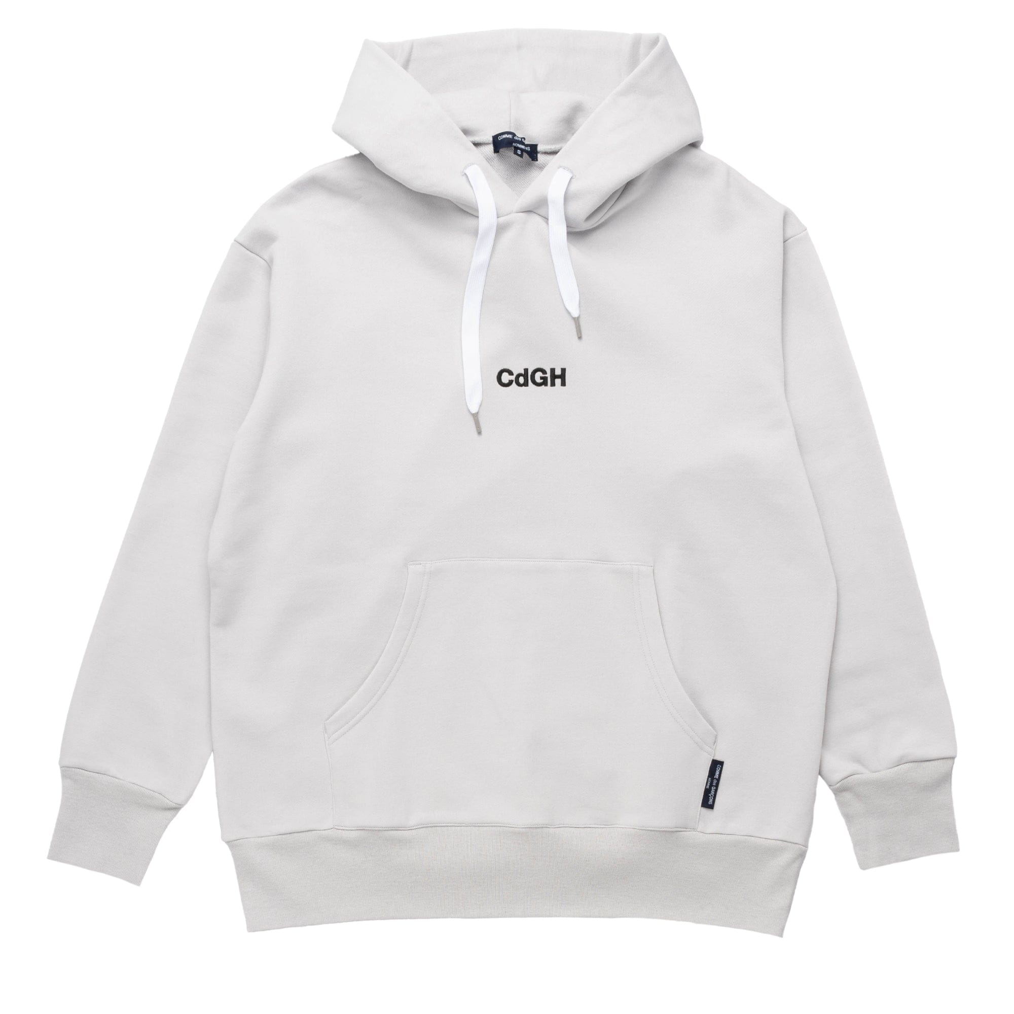 CDG Homme CdGH Embroidered Logo Hoodie HL-T013-051-1 Oatmeal