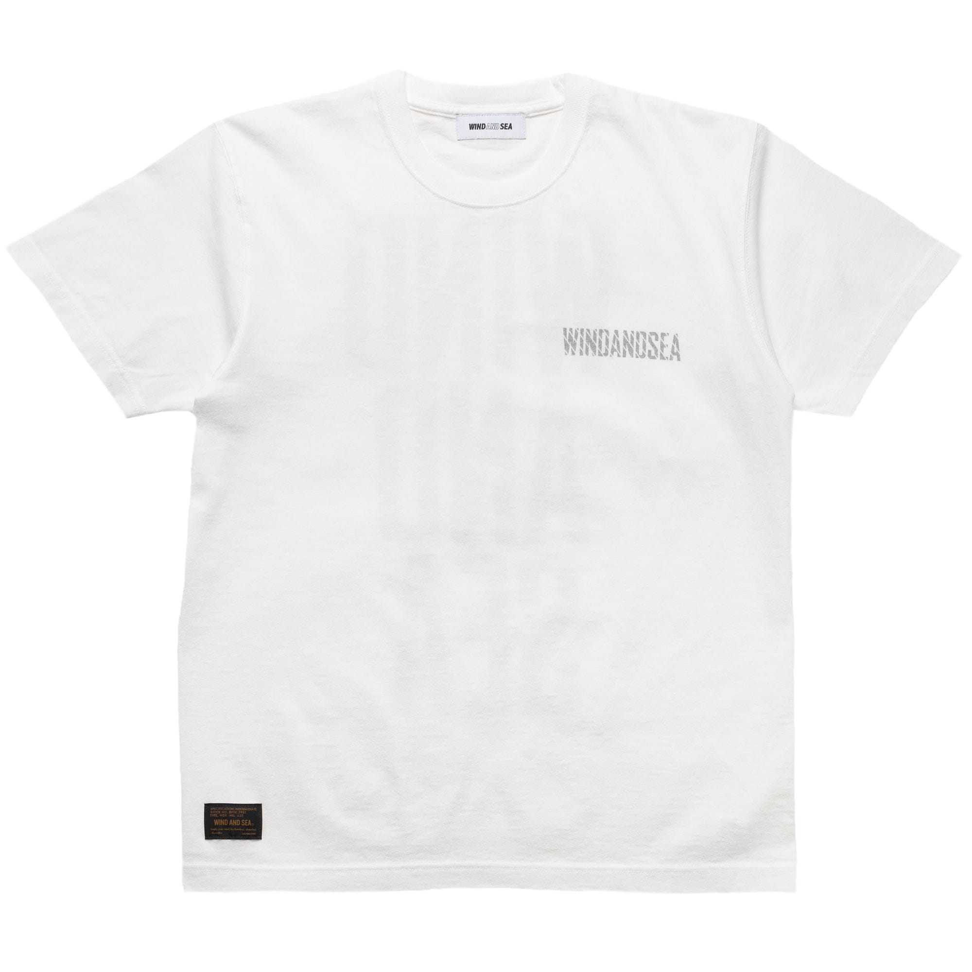 Wind and Sea Military Surplus S/S Tee White WDS-0-MILS-23-Q3-01