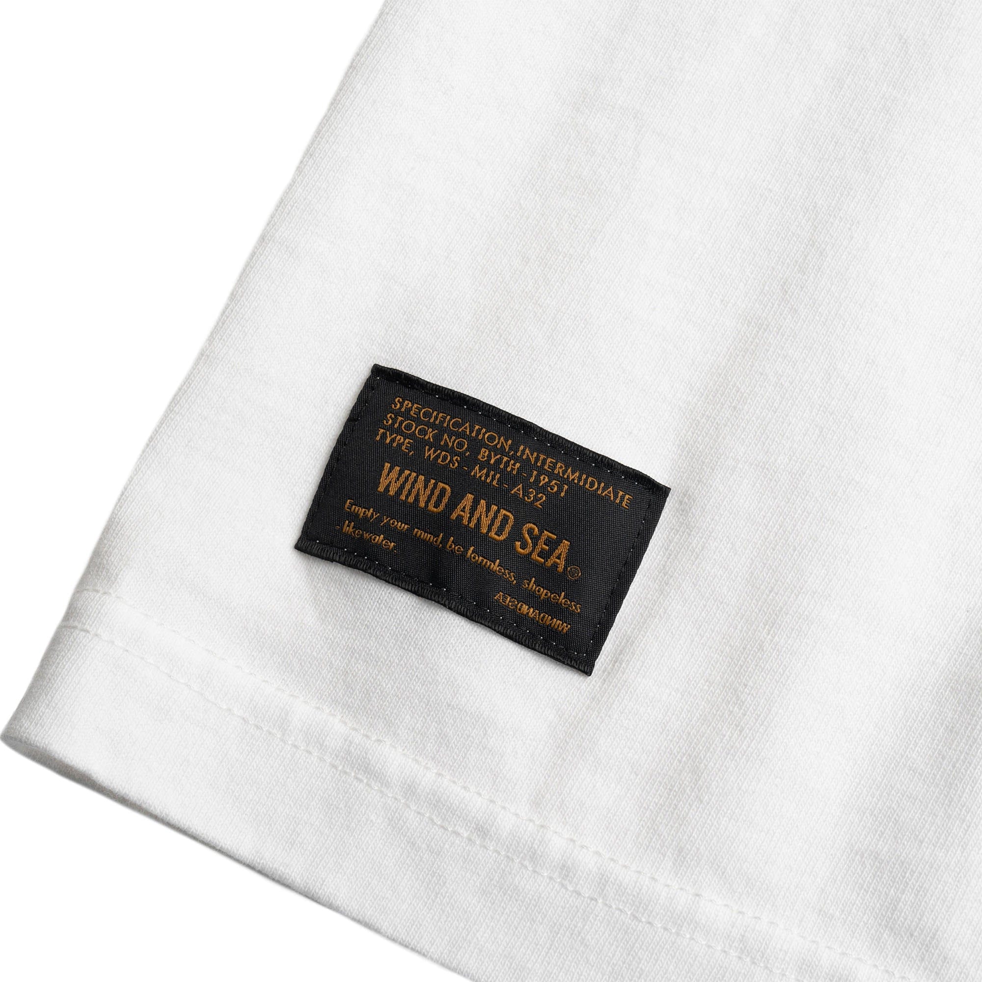 Wind and Sea Military Surplus S/S Tee White WDS-0-MILS-23-Q3-01