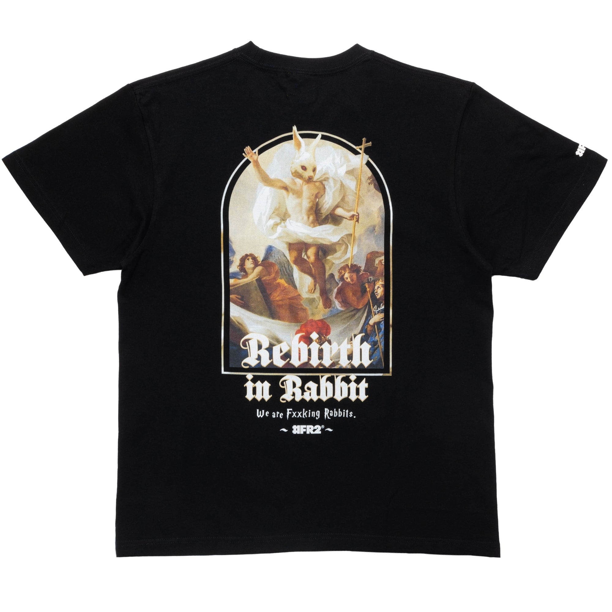 FR2 Rebirth in Rabbit Tee FRC2328 Black