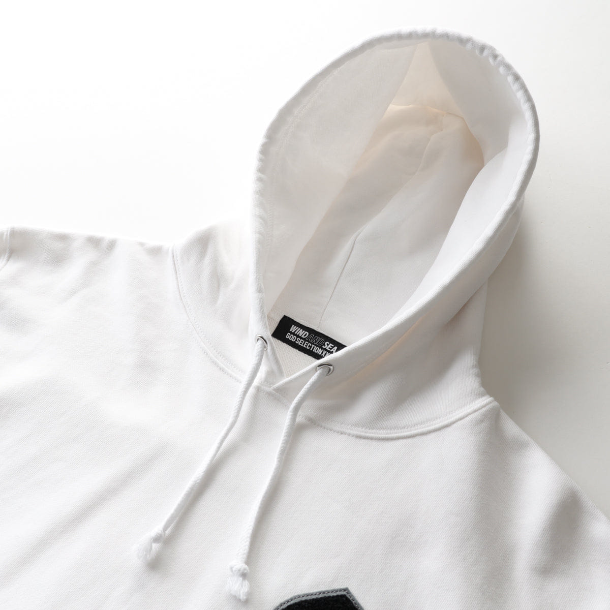 Wind and Sea x God Selection S Hoodie WDS-C-GOD-23-Q3-09 White
