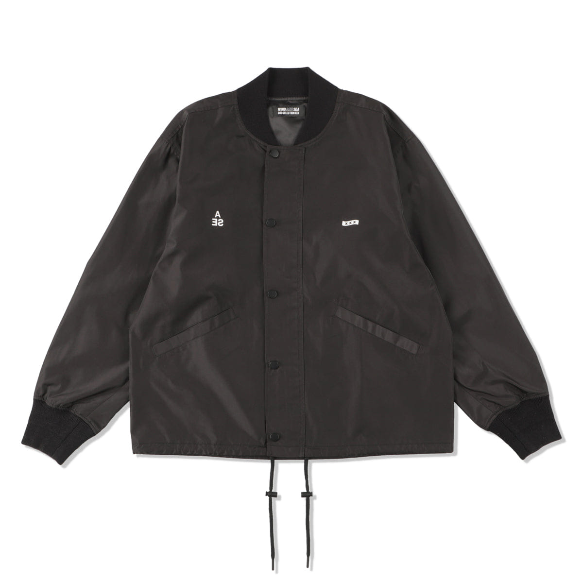 Wind and Sea x God Selection Coach Jacket WDS-C-GOD-23-Q3-01 Black