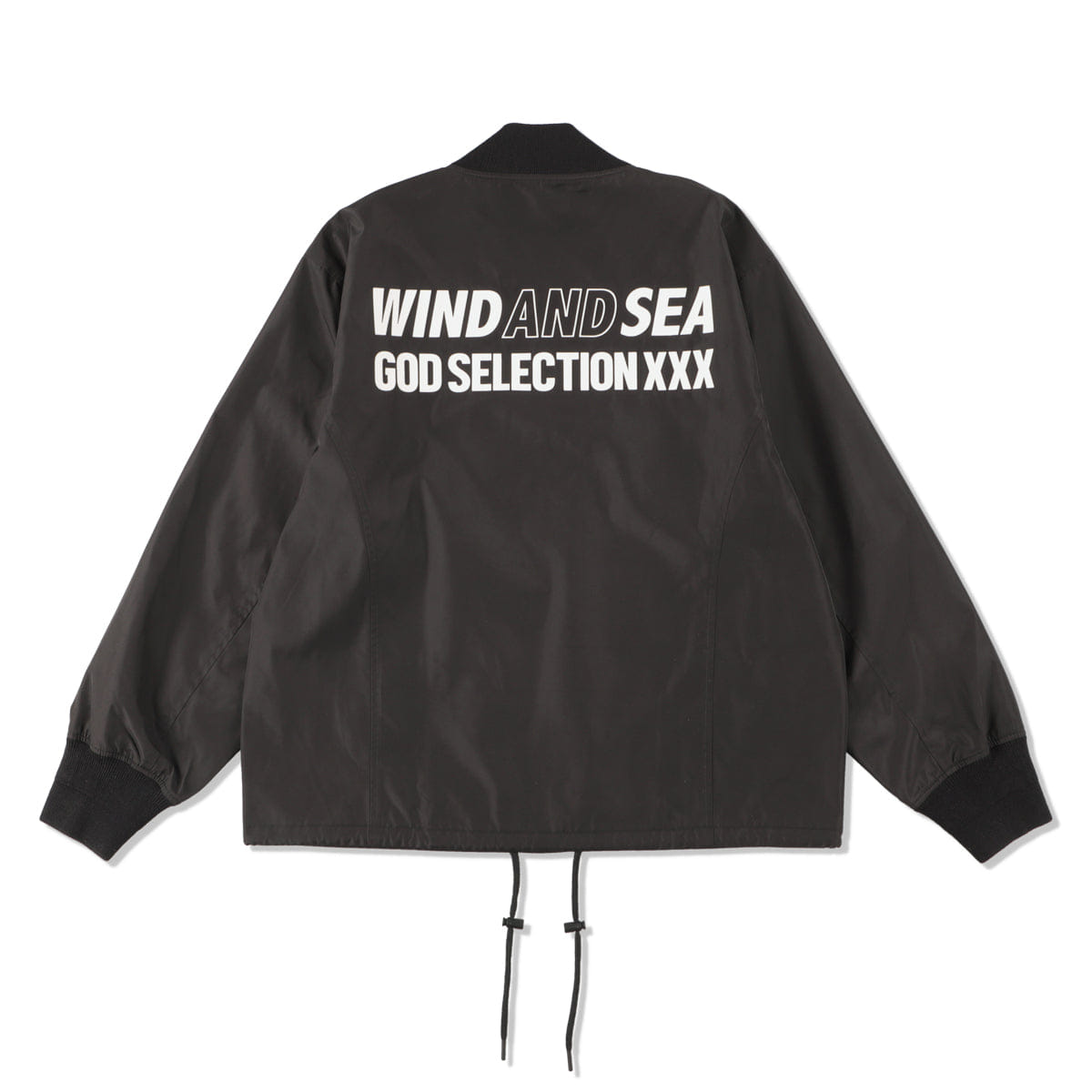 Wind and Sea x God Selection Coach Jacket WDS-C-GOD-23-Q3-01 Black