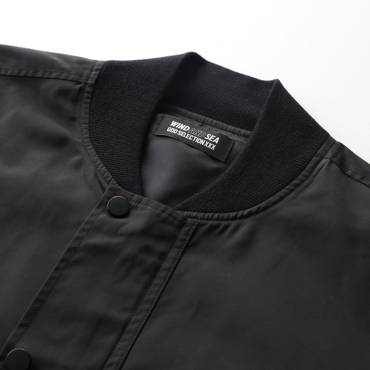 Wind and Sea x God Selection Coach Jacket WDS-C-GOD-23-Q3-01 Black