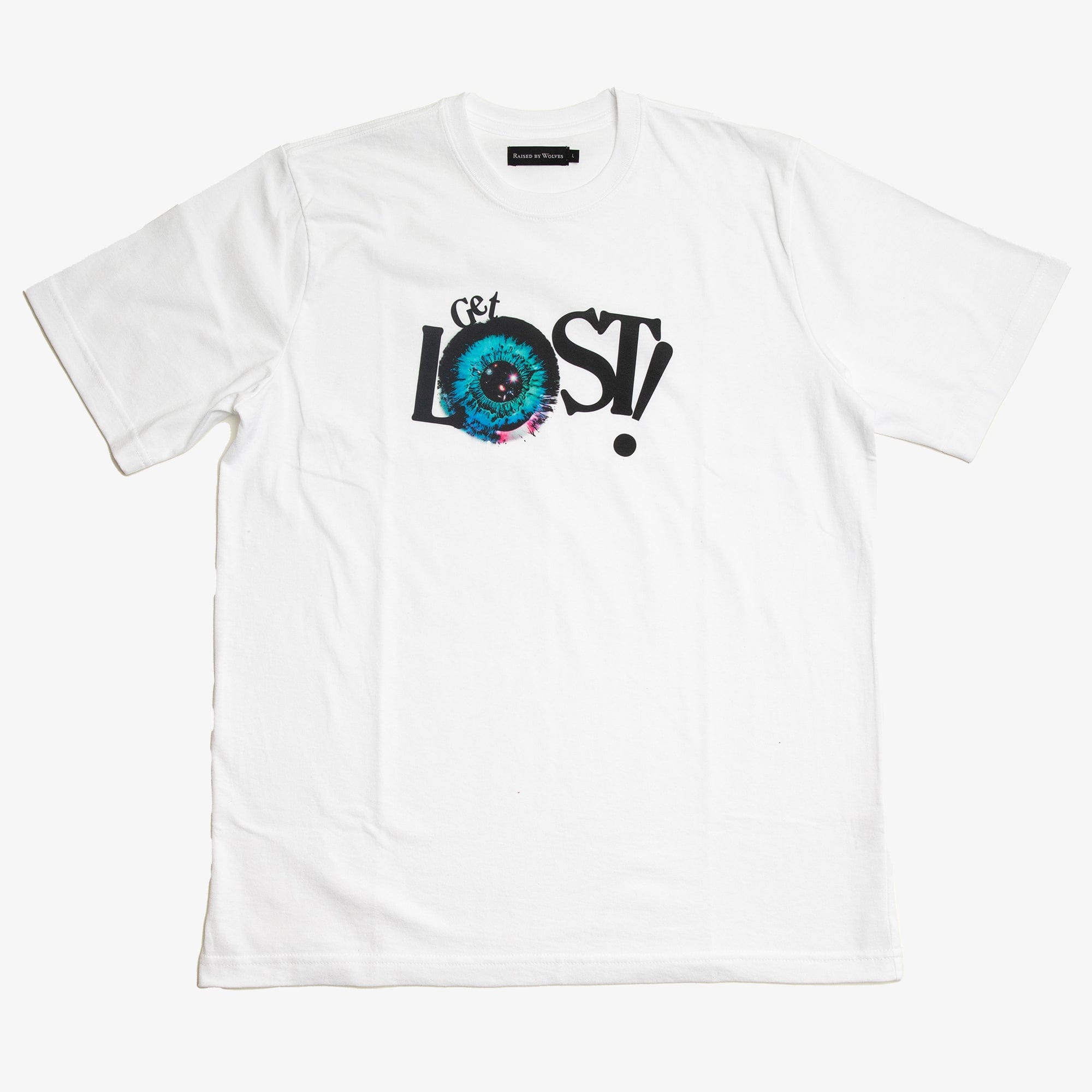 Raised By Wolves Get Lost! Tee White