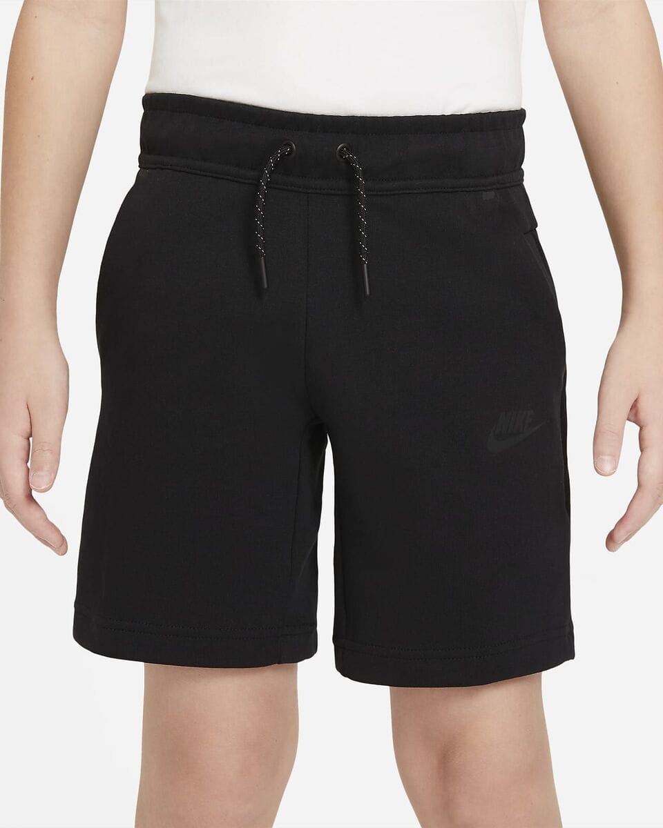 Nike Kids Tech Fleece Shorts 'Black'