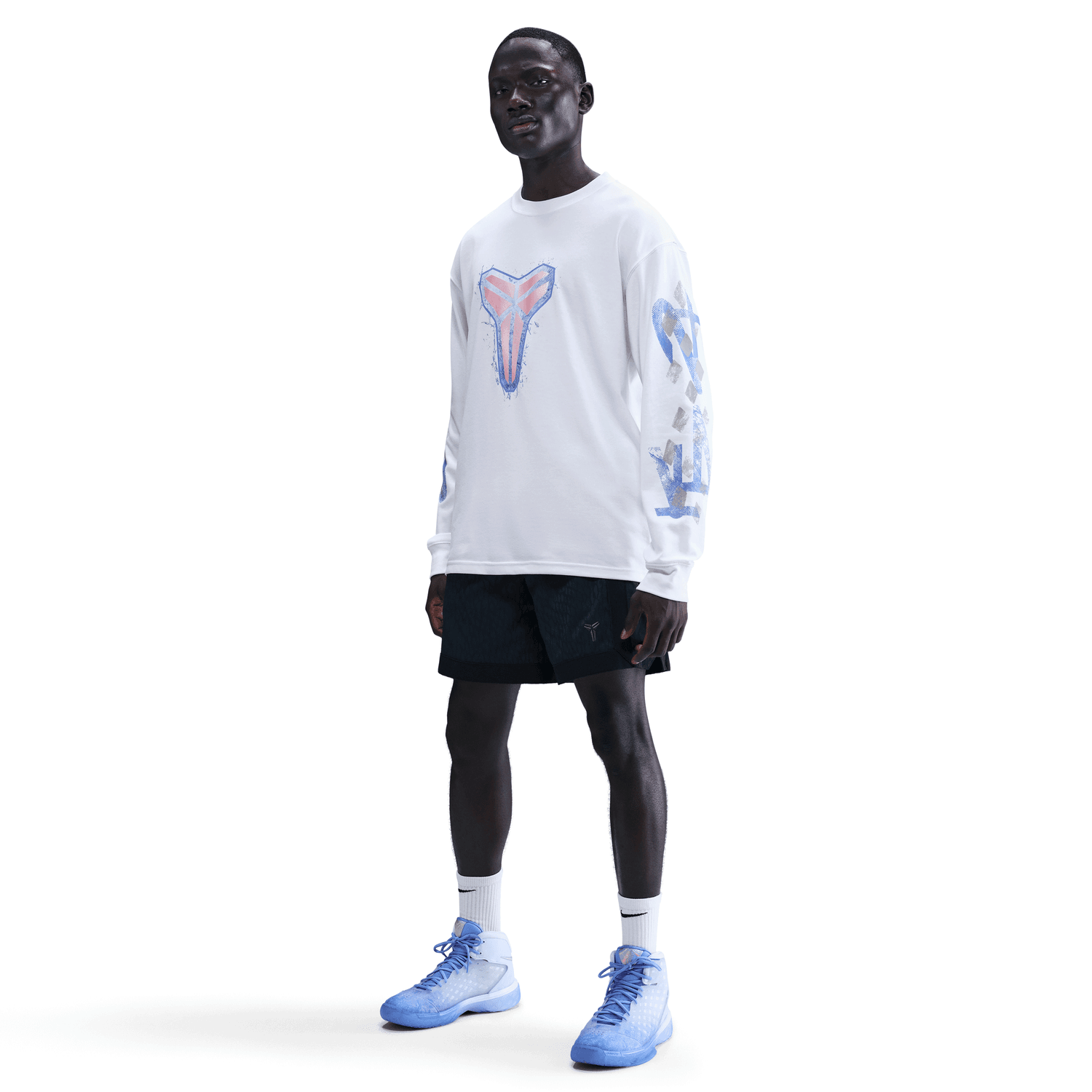 Nike Kobe Bryant Dri-FIT Basketball T-Shirt 'Xmas/White'