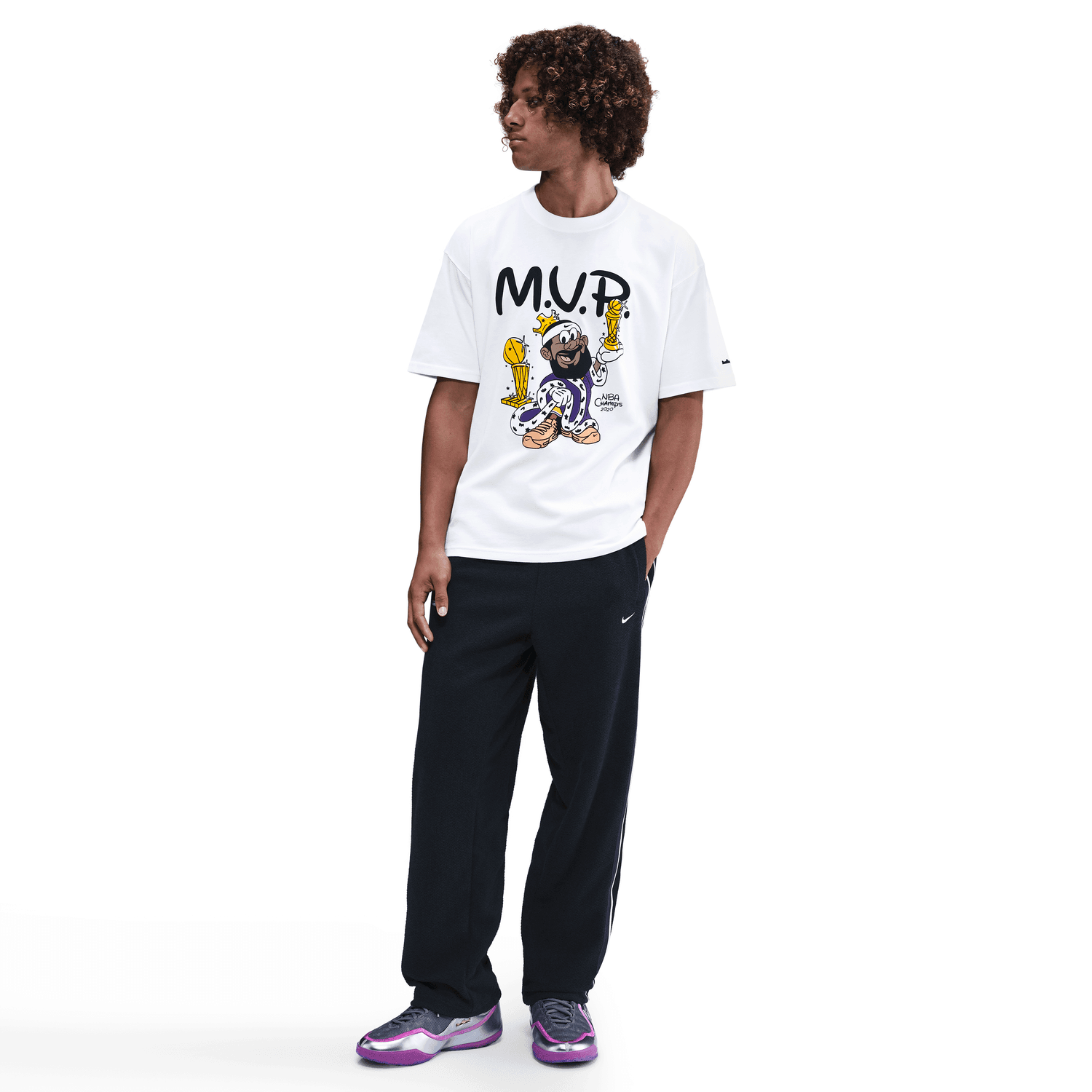 Nike Lebron Basketball T-Shirt 'Bubble Boy'