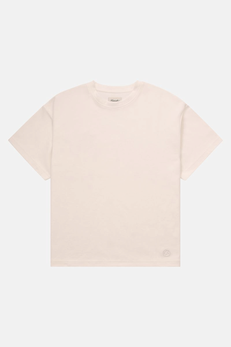 Kuwalla Tee Interlock Box Tee 'Flat White'