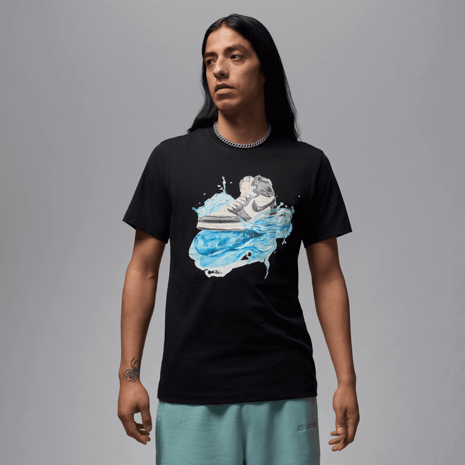 Air Jordan AJ1 Flight Essentials Tee 'Black'
