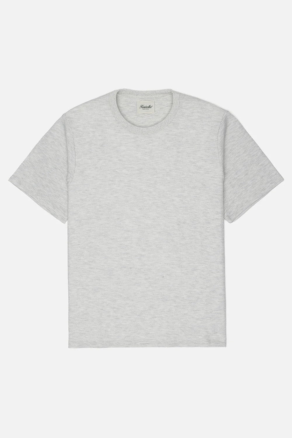 Kuwalla Boxy Waffle Tee 'Grey'
